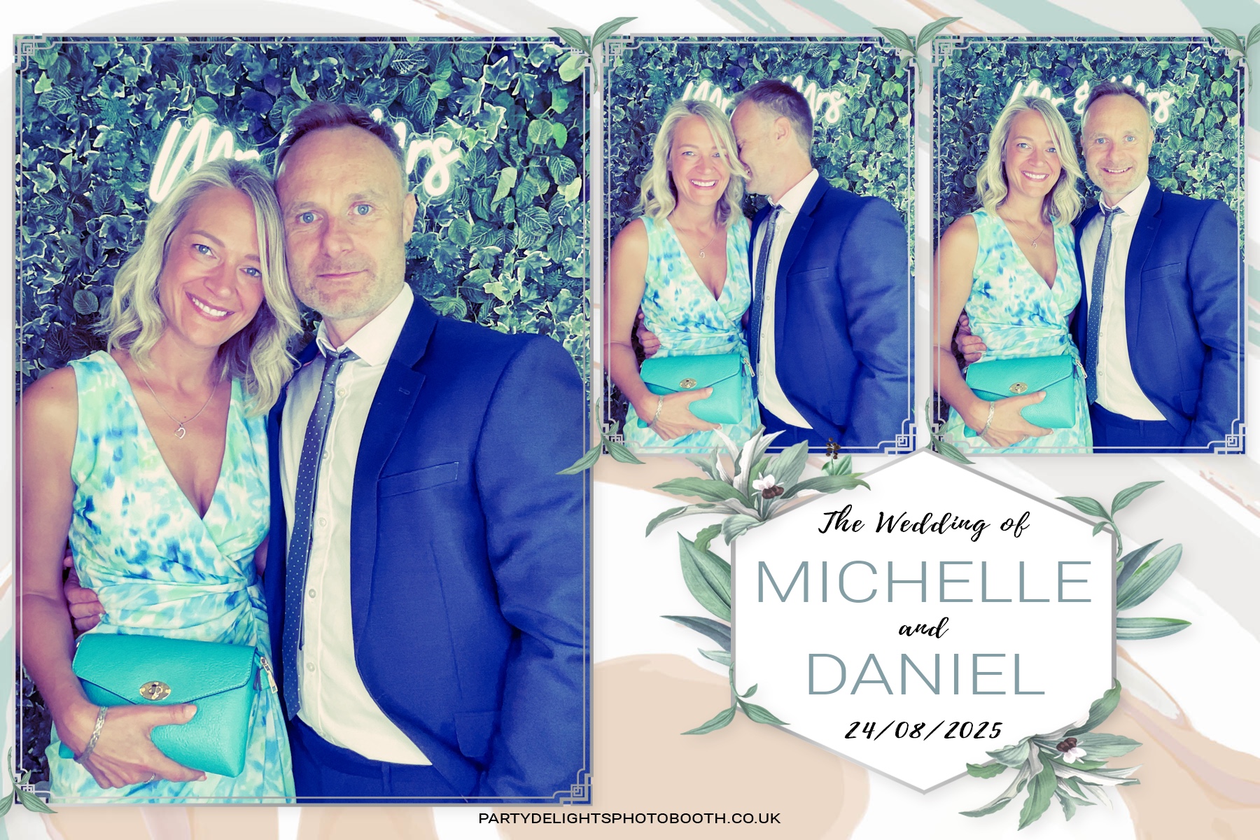 Michelle and Daniel's Wedding | View more photos from the event at gallery.partydelightsphotobooth.co.uk/u/PartyDelightsPhotoBooth/Michelle-and-Daniels-Wedding