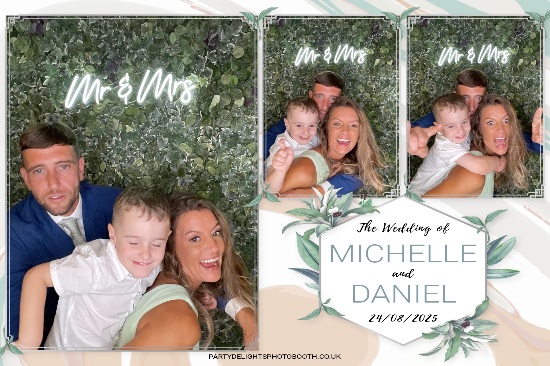 Michelle and Daniel's Wedding | View more photos from the event at gallery.partydelightsphotobooth.co.uk/u/PartyDelightsPhotoBooth/Michelle-and-Daniels-Wedding