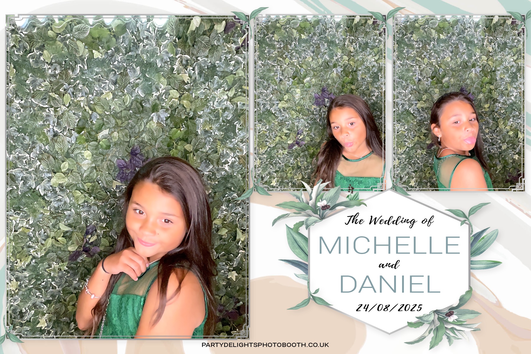 Michelle and Daniel's Wedding | View more photos from the event at gallery.partydelightsphotobooth.co.uk/u/PartyDelightsPhotoBooth/Michelle-and-Daniels-Wedding