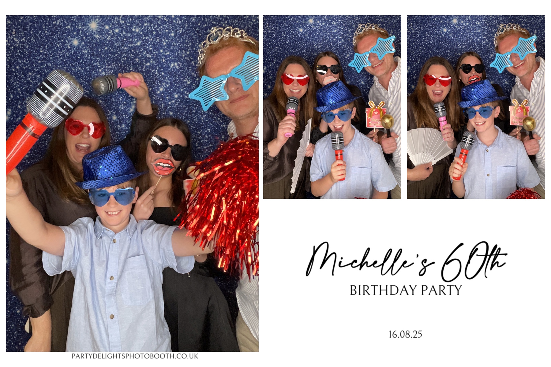 Michelle's 60th Birthday Party | View more photos from the event at gallery.partydelightsphotobooth.co.uk/u/PartyDelightsPhotoBooth/Michelles-60th-Birthday-Party