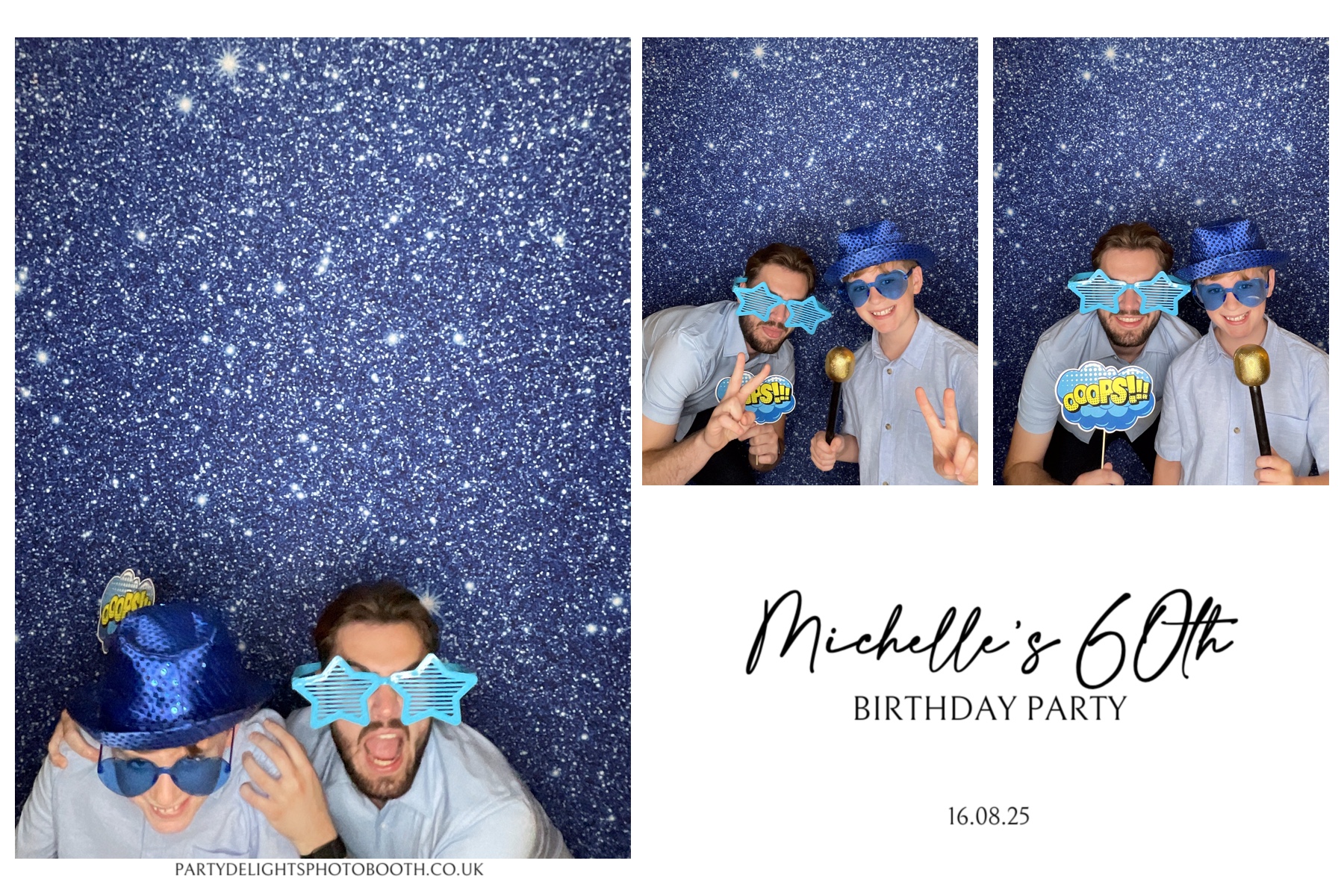 Michelle's 60th Birthday Party | View more photos from the event at gallery.partydelightsphotobooth.co.uk/u/PartyDelightsPhotoBooth/Michelles-60th-Birthday-Party