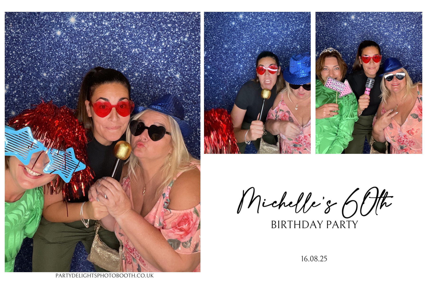 Michelle's 60th Birthday Party | View more photos from the event at gallery.partydelightsphotobooth.co.uk/u/PartyDelightsPhotoBooth/Michelles-60th-Birthday-Party