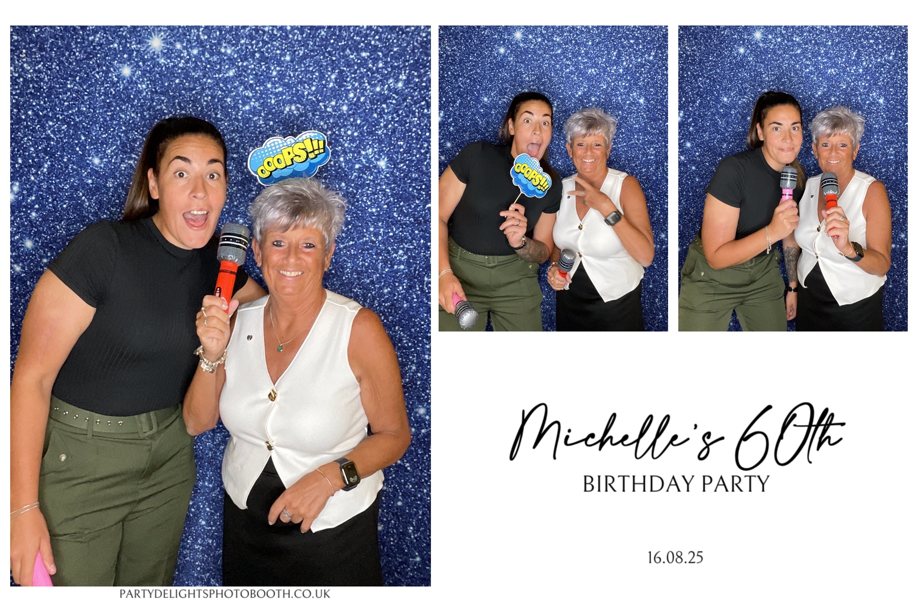 Michelle's 60th Birthday Party | View more photos from the event at gallery.partydelightsphotobooth.co.uk/u/PartyDelightsPhotoBooth/Michelles-60th-Birthday-Party