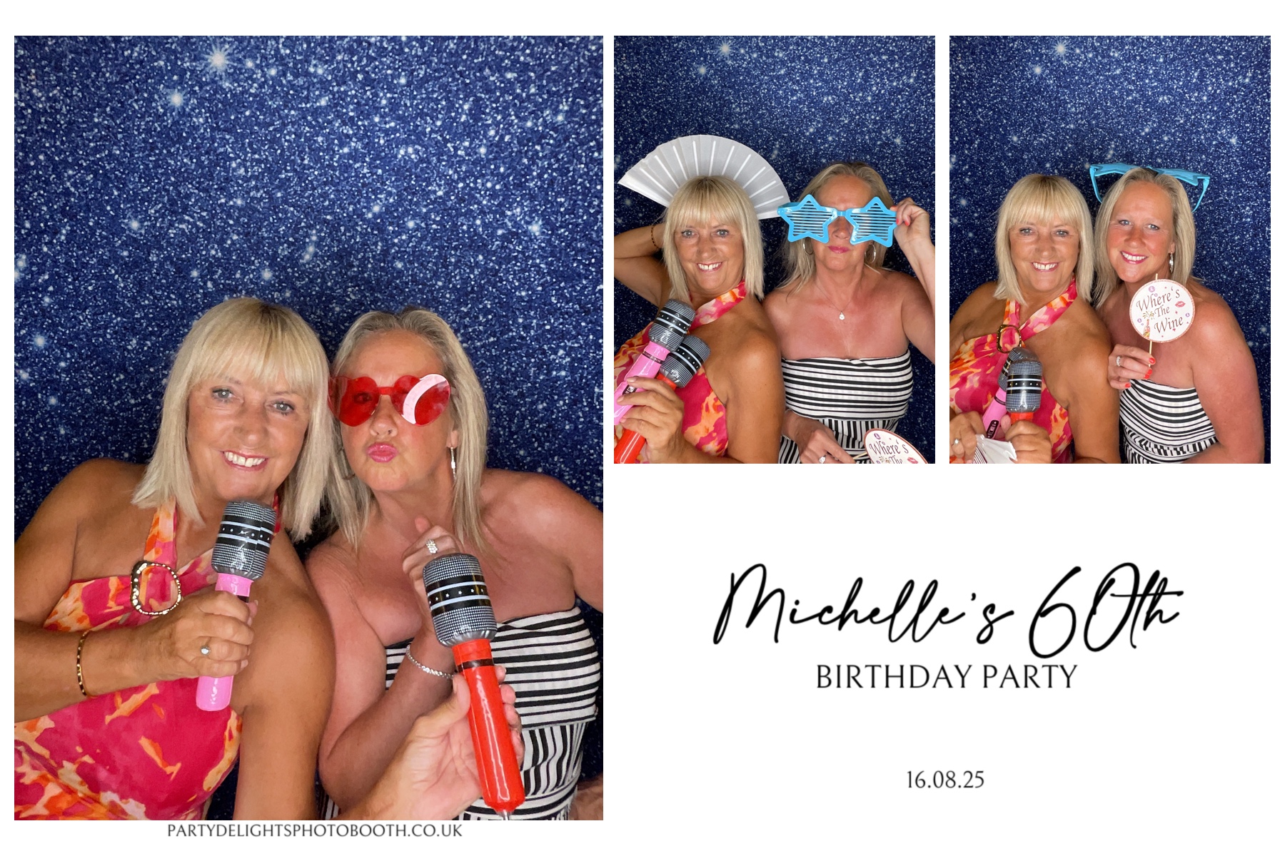 Michelle's 60th Birthday Party | View more photos from the event at gallery.partydelightsphotobooth.co.uk/u/PartyDelightsPhotoBooth/Michelles-60th-Birthday-Party