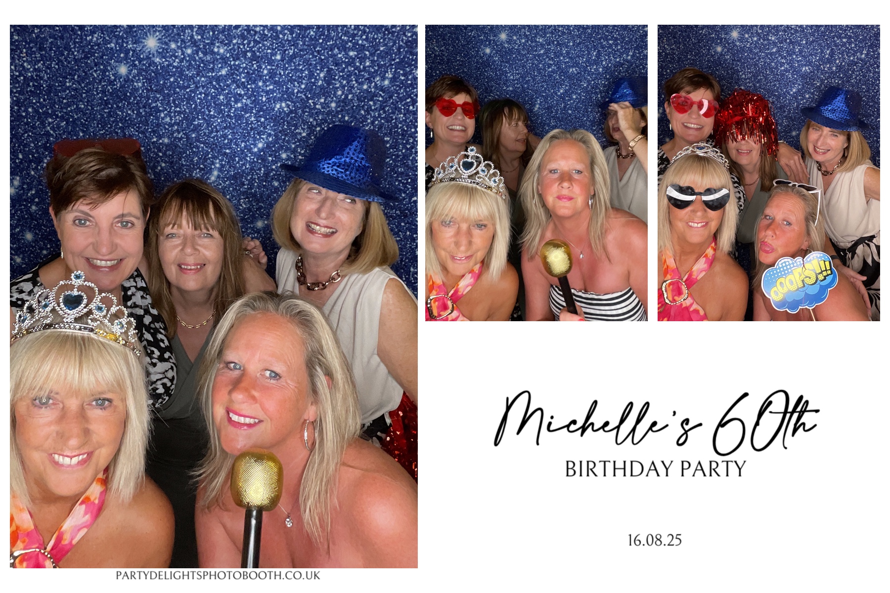 Michelle's 60th Birthday Party | View more photos from the event at gallery.partydelightsphotobooth.co.uk/u/PartyDelightsPhotoBooth/Michelles-60th-Birthday-Party