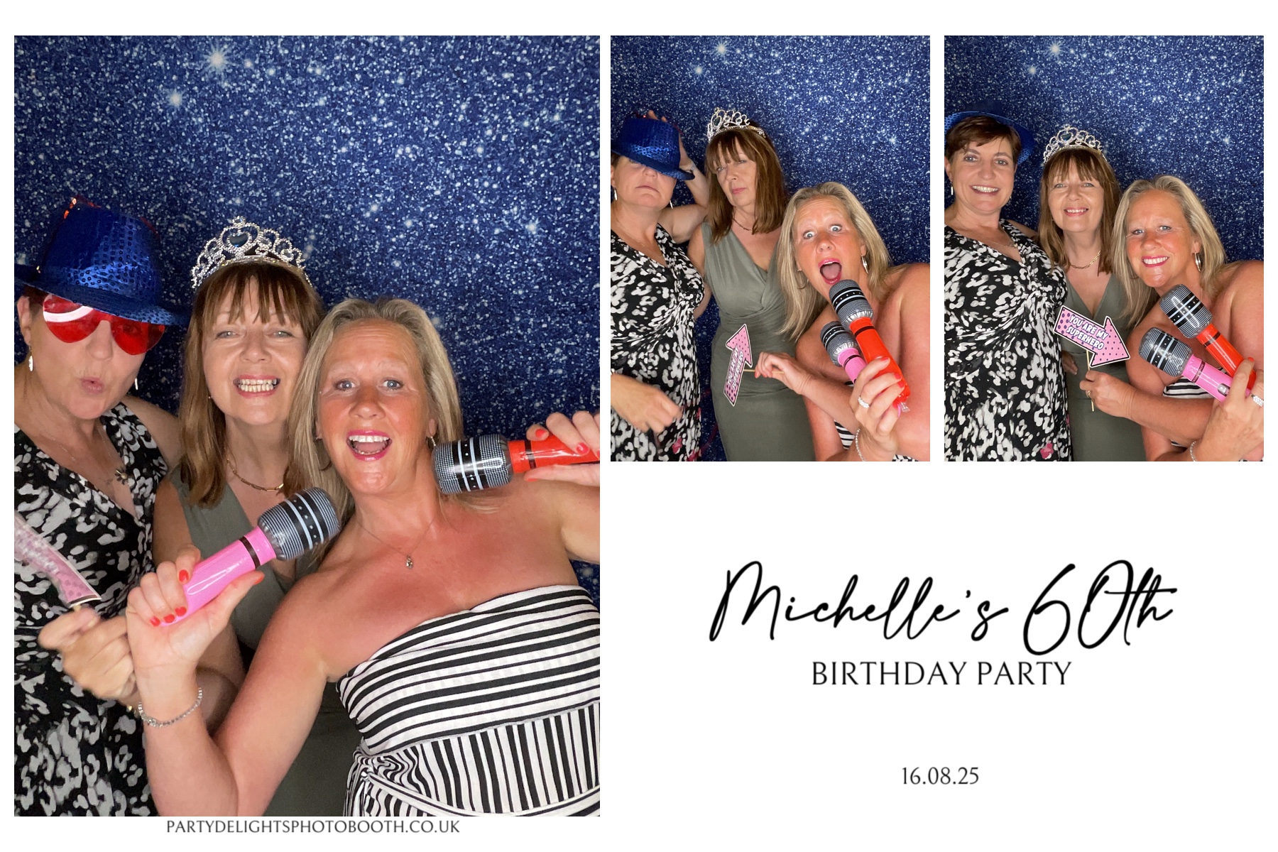 Michelle's 60th Birthday Party | View more photos from the event at gallery.partydelightsphotobooth.co.uk/u/PartyDelightsPhotoBooth/Michelles-60th-Birthday-Party