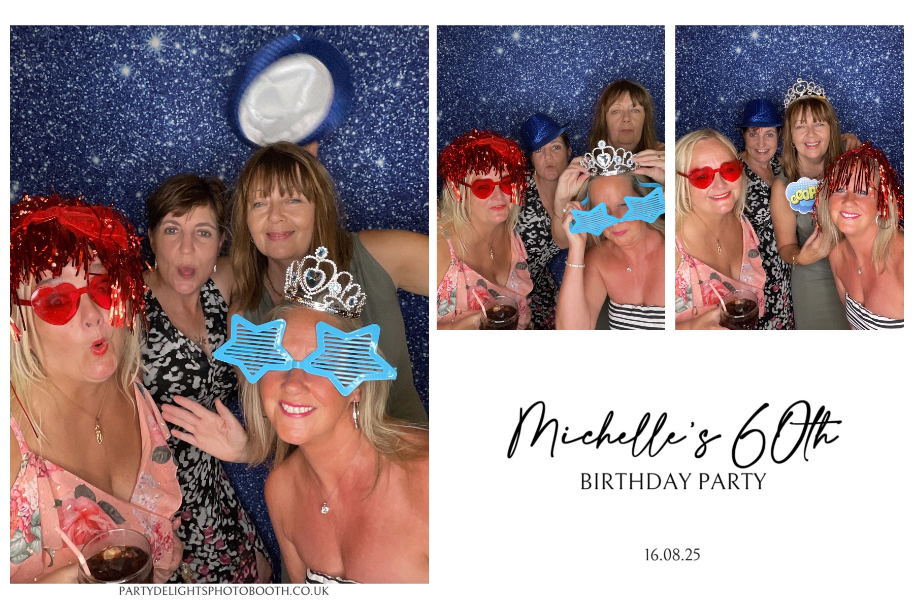 Michelle's 60th Birthday Party | View more photos from the event at gallery.partydelightsphotobooth.co.uk/u/PartyDelightsPhotoBooth/Michelles-60th-Birthday-Party