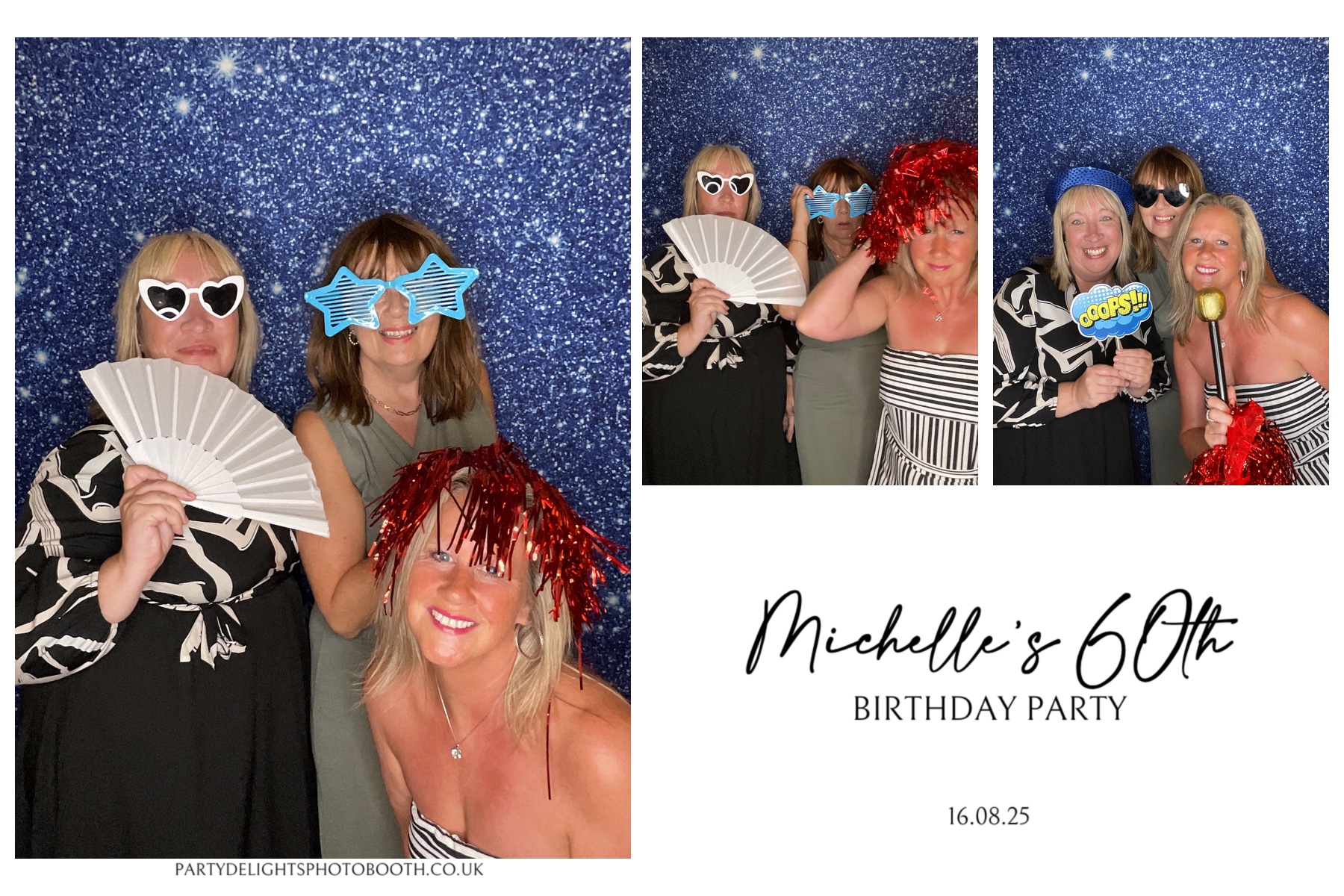 Michelle's 60th Birthday Party | View more photos from the event at gallery.partydelightsphotobooth.co.uk/u/PartyDelightsPhotoBooth/Michelles-60th-Birthday-Party