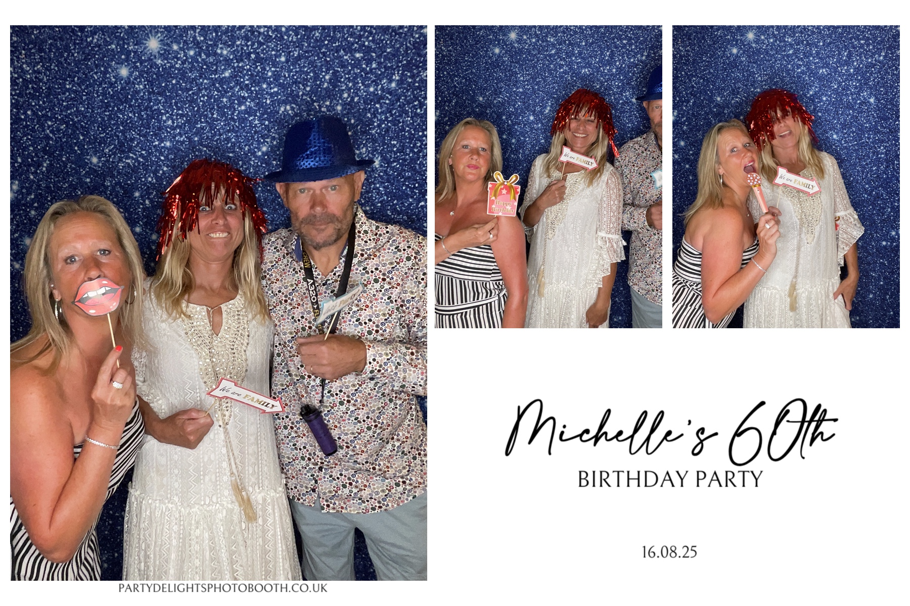 Michelle's 60th Birthday Party | View more photos from the event at gallery.partydelightsphotobooth.co.uk/u/PartyDelightsPhotoBooth/Michelles-60th-Birthday-Party