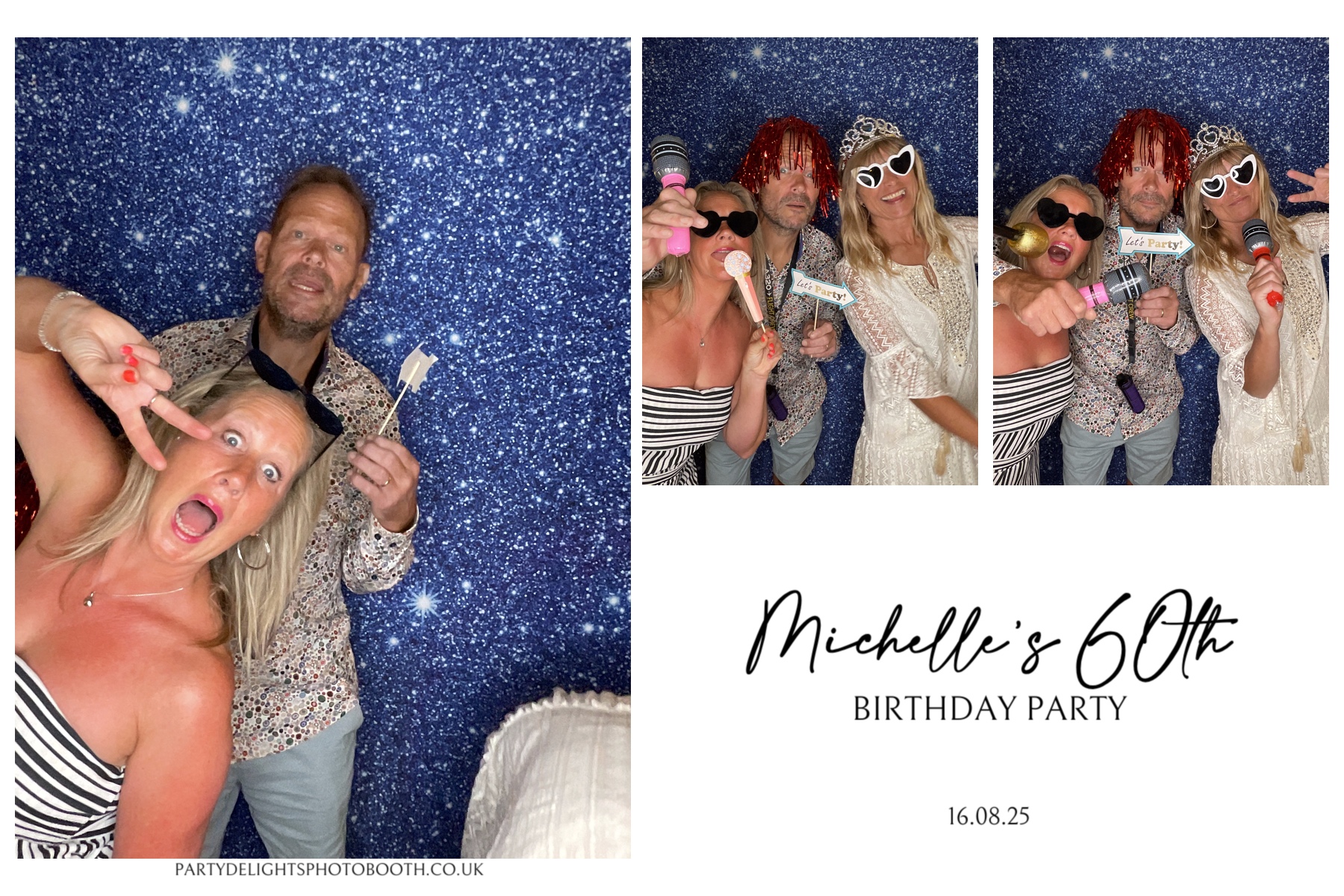 Michelle's 60th Birthday Party | View more photos from the event at gallery.partydelightsphotobooth.co.uk/u/PartyDelightsPhotoBooth/Michelles-60th-Birthday-Party
