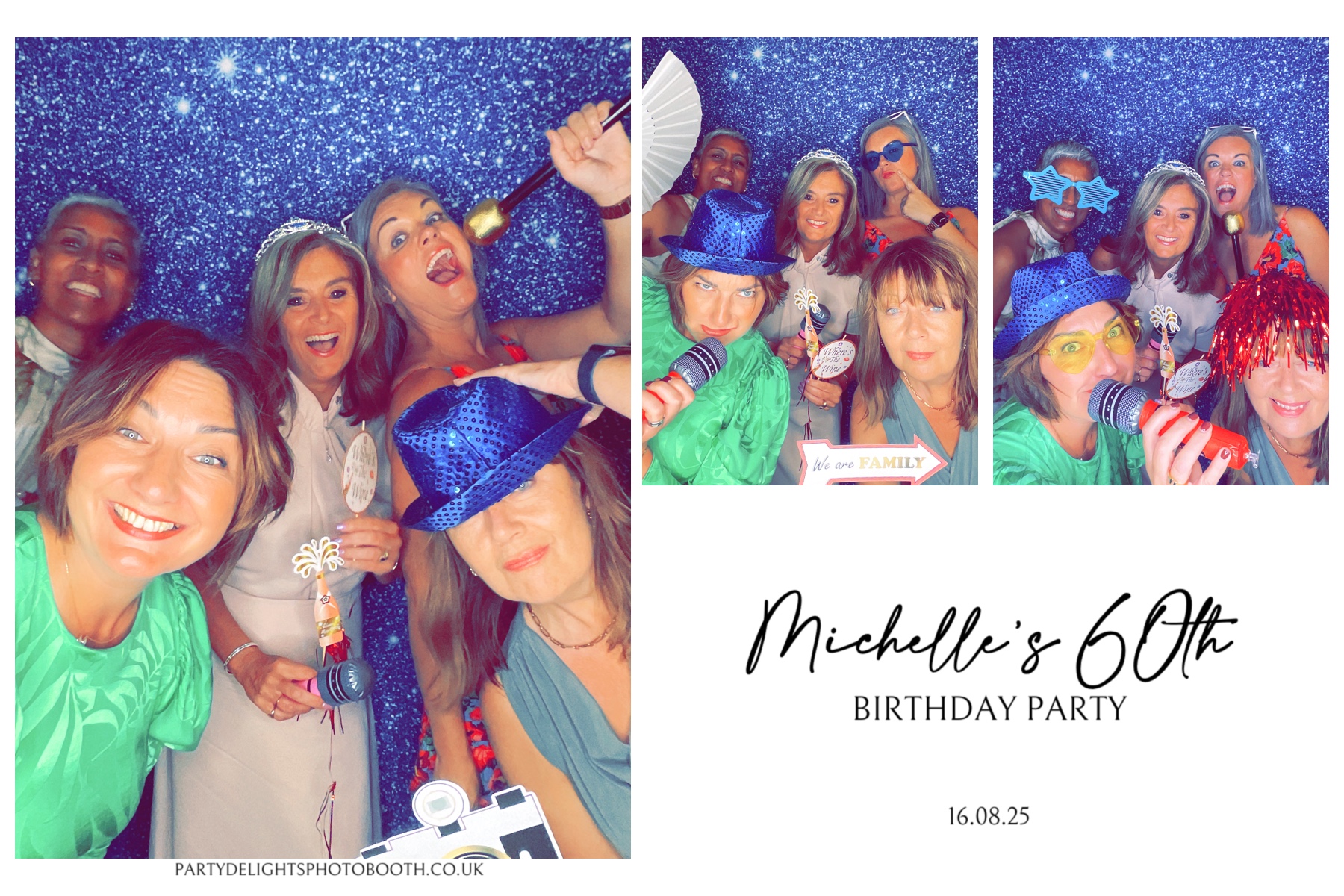 Michelle's 60th Birthday Party | View more photos from the event at gallery.partydelightsphotobooth.co.uk/u/PartyDelightsPhotoBooth/Michelles-60th-Birthday-Party