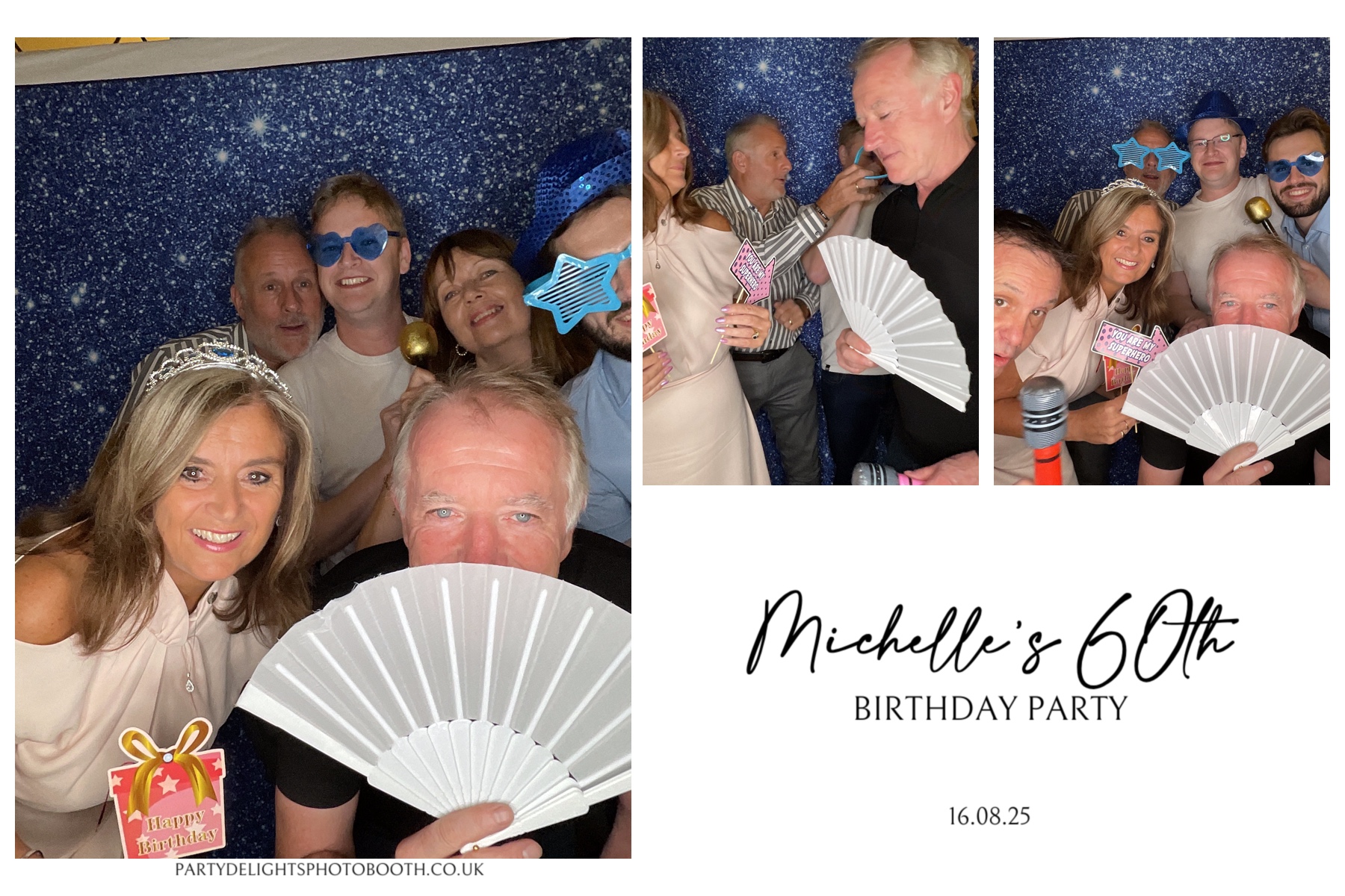Michelle's 60th Birthday Party | View more photos from the event at gallery.partydelightsphotobooth.co.uk/u/PartyDelightsPhotoBooth/Michelles-60th-Birthday-Party