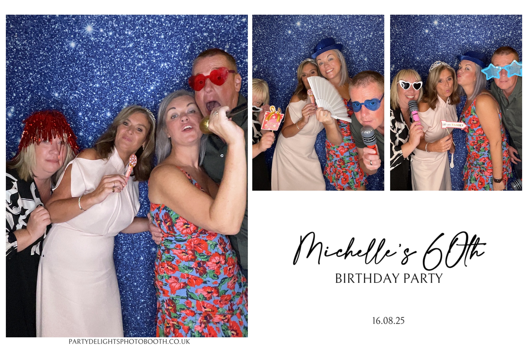 Michelle's 60th Birthday Party | View more photos from the event at gallery.partydelightsphotobooth.co.uk/u/PartyDelightsPhotoBooth/Michelles-60th-Birthday-Party