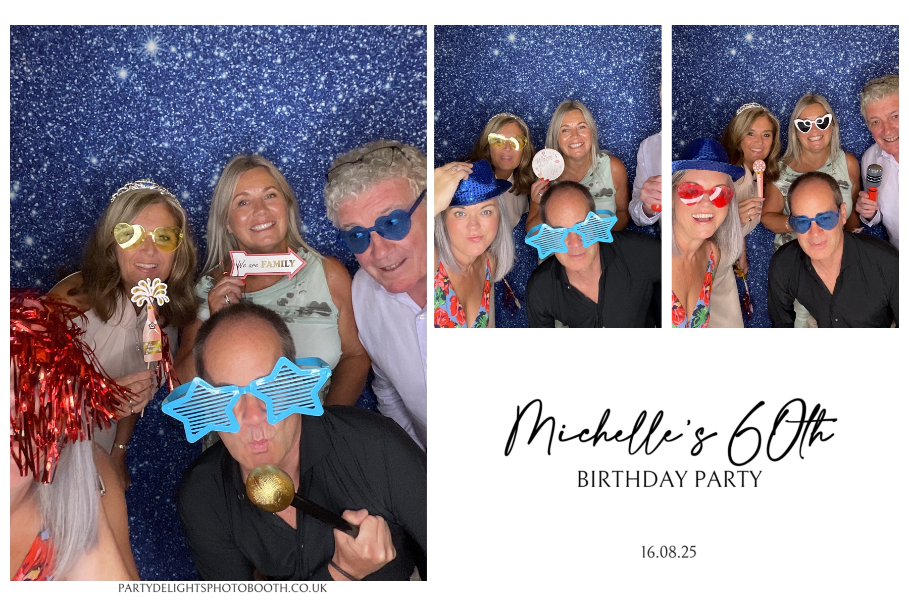 Michelle's 60th Birthday Party | View more photos from the event at gallery.partydelightsphotobooth.co.uk/u/PartyDelightsPhotoBooth/Michelles-60th-Birthday-Party