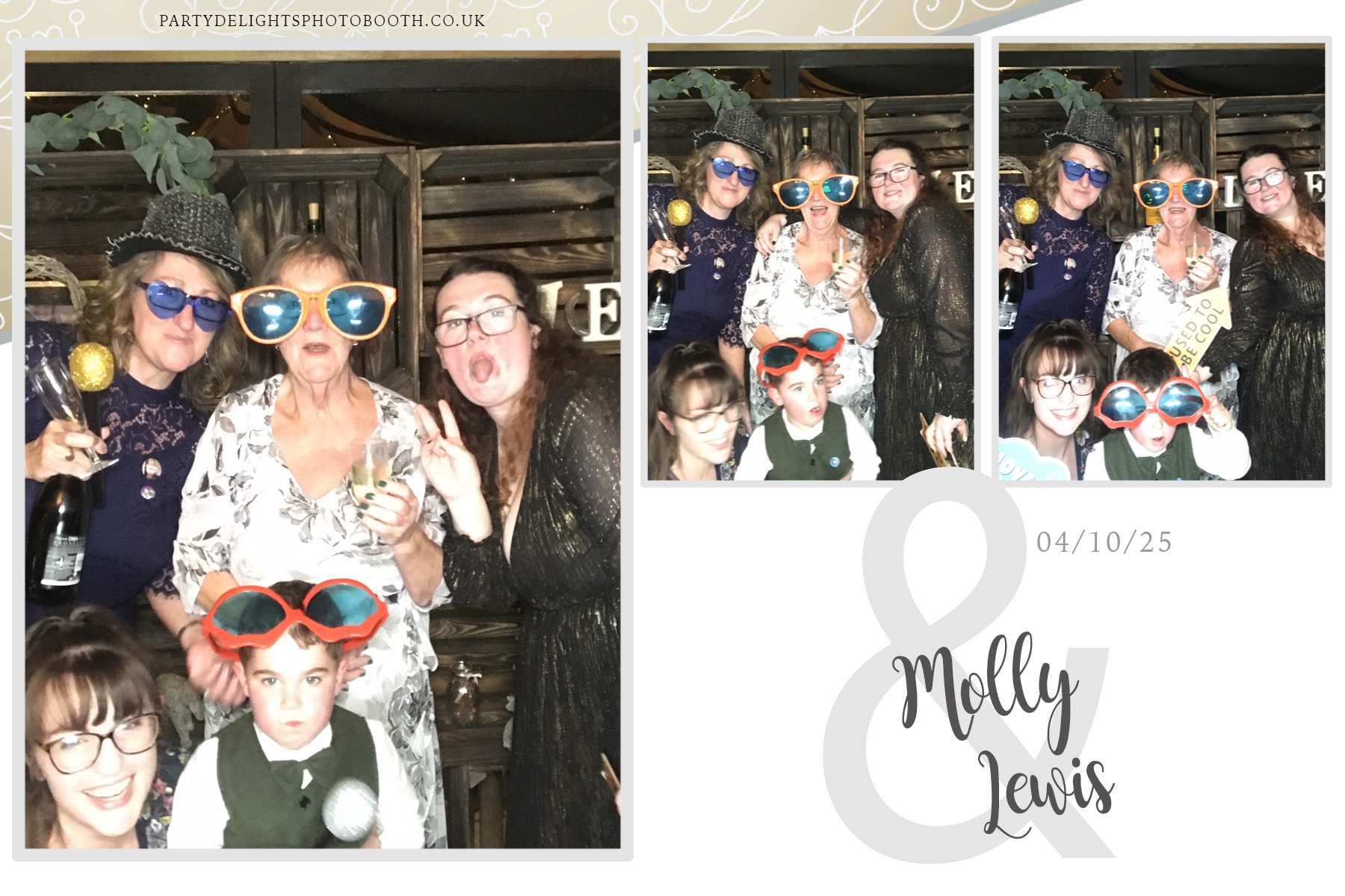 Molly & Lewis Wedding | View more photos from the event at gallery.partydelightsphotobooth.co.uk/u/PartyDelightsPhotoBooth/Molly-Lewis-Wedding