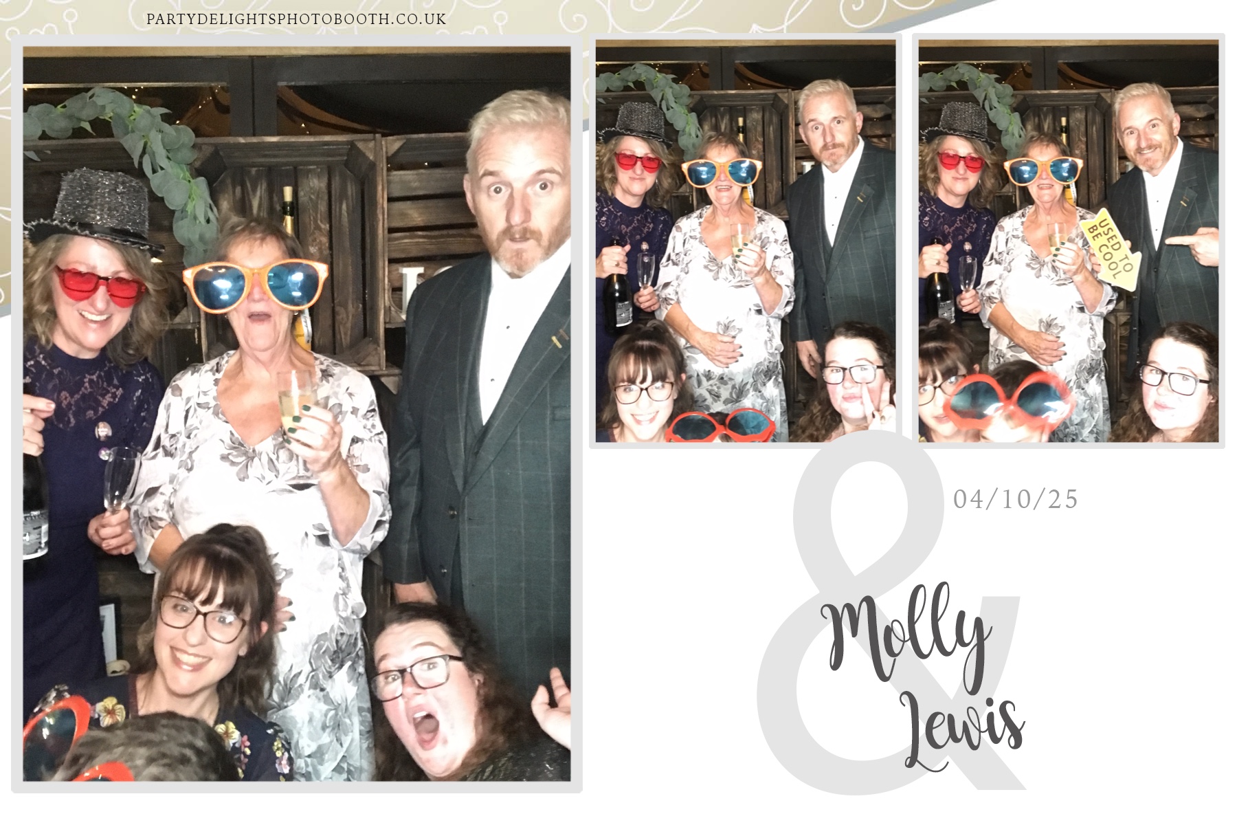 Molly & Lewis Wedding | View more photos from the event at gallery.partydelightsphotobooth.co.uk/u/PartyDelightsPhotoBooth/Molly-Lewis-Wedding