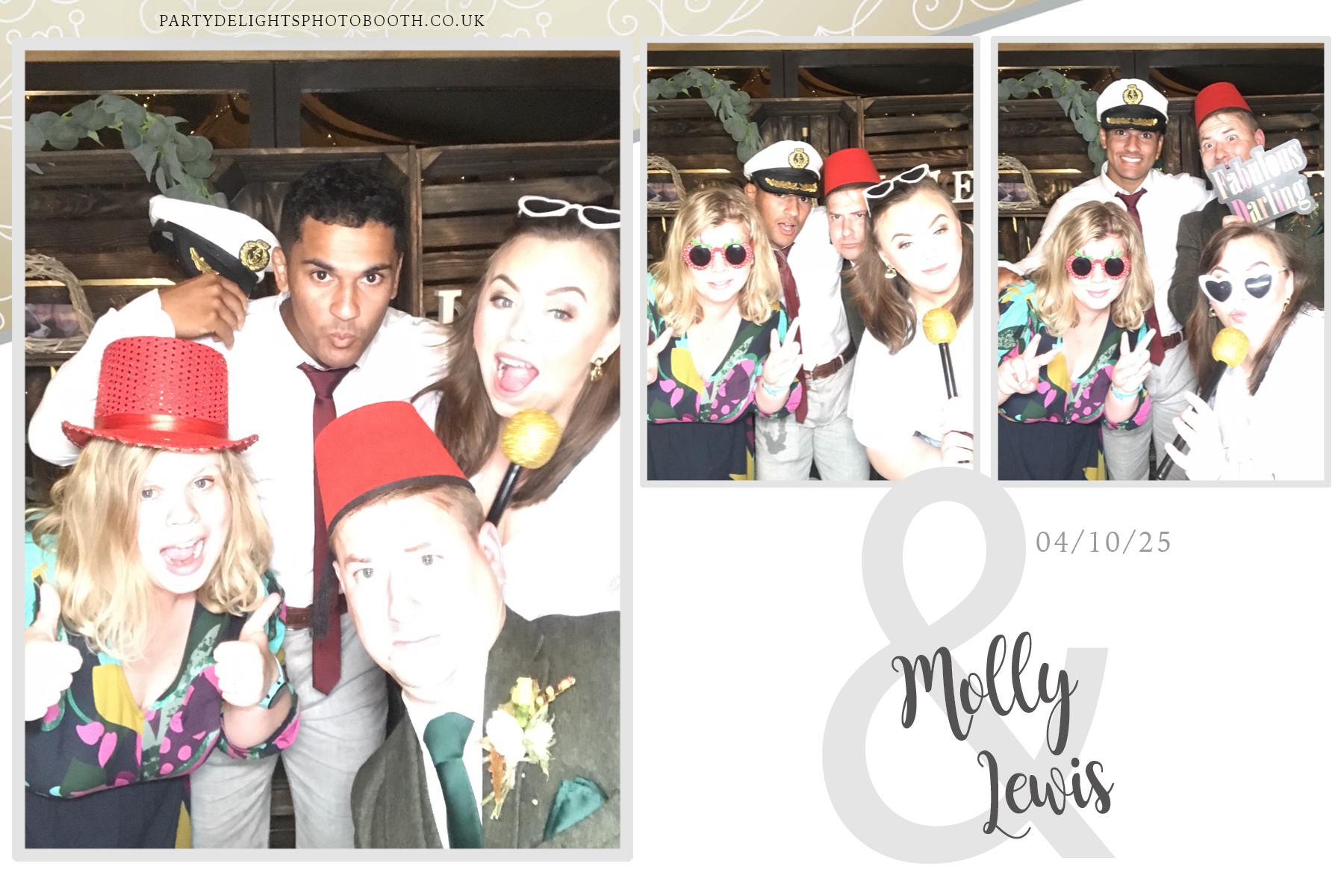 Molly & Lewis Wedding | View more photos from the event at gallery.partydelightsphotobooth.co.uk/u/PartyDelightsPhotoBooth/Molly-Lewis-Wedding