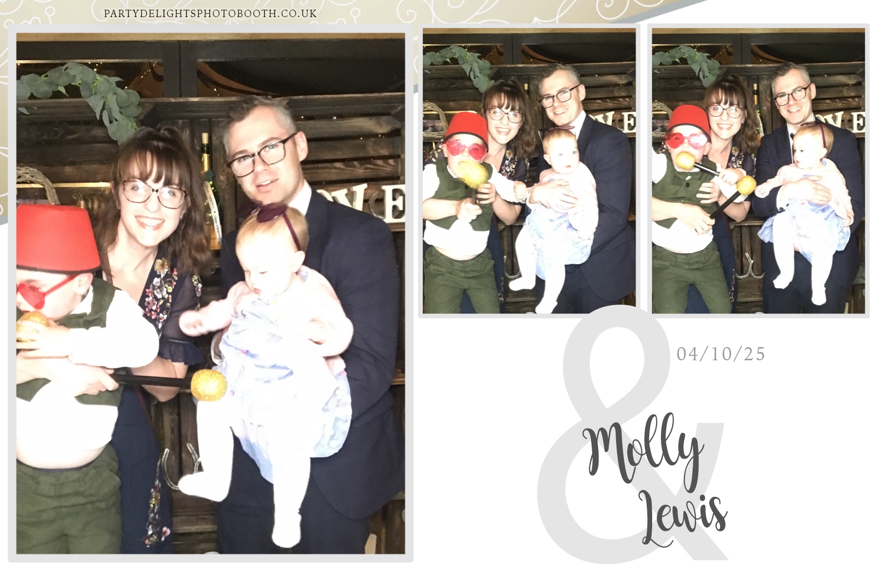 Molly & Lewis Wedding | View more photos from the event at gallery.partydelightsphotobooth.co.uk/u/PartyDelightsPhotoBooth/Molly-Lewis-Wedding
