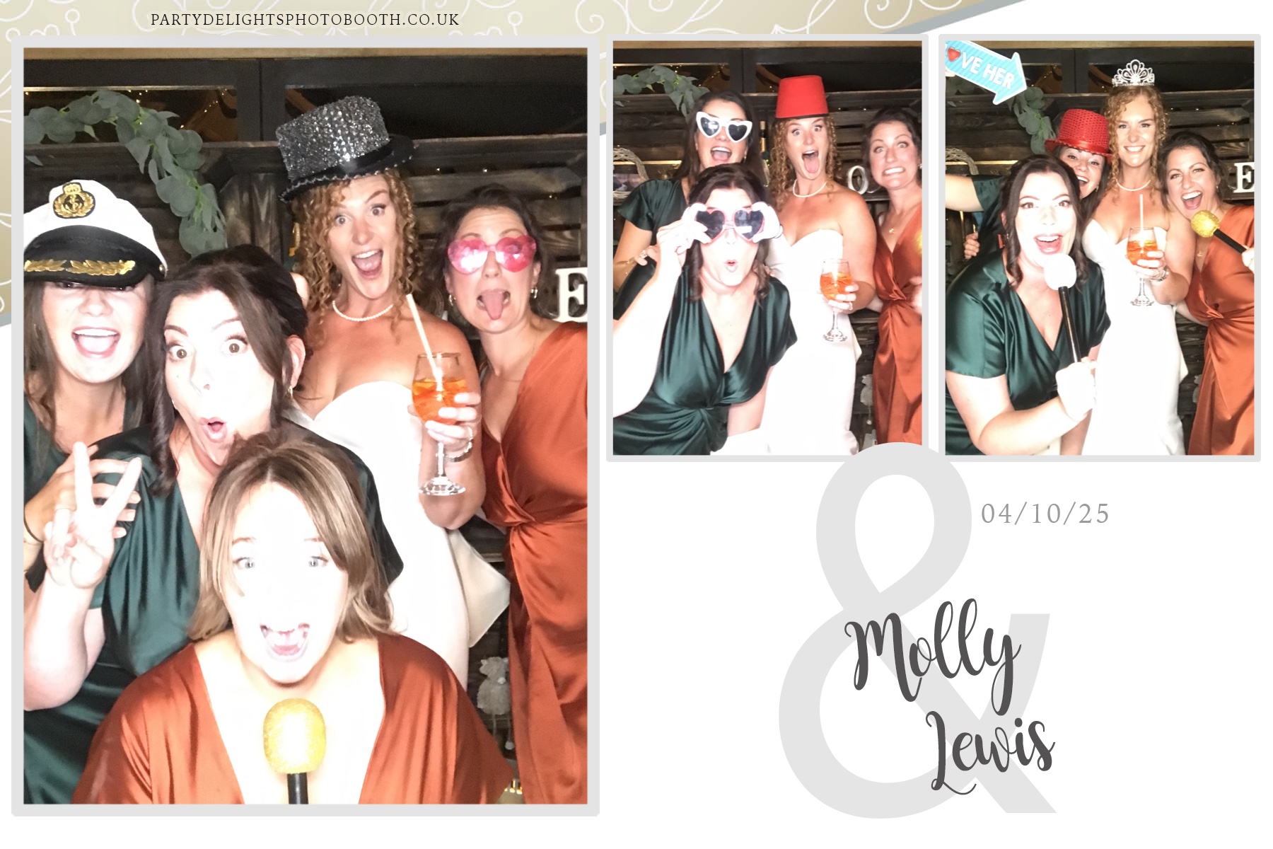 Molly & Lewis Wedding | View more photos from the event at gallery.partydelightsphotobooth.co.uk/u/PartyDelightsPhotoBooth/Molly-Lewis-Wedding