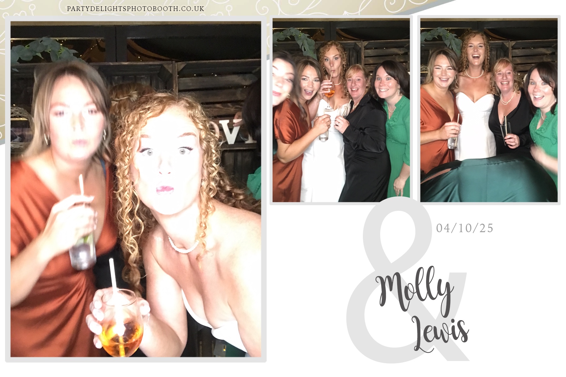 Molly & Lewis Wedding | View more photos from the event at gallery.partydelightsphotobooth.co.uk/u/PartyDelightsPhotoBooth/Molly-Lewis-Wedding