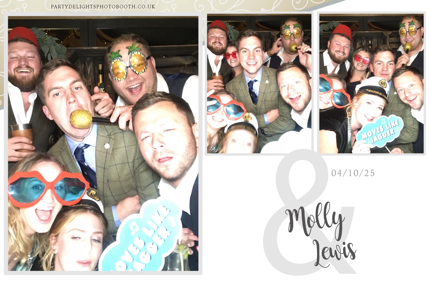 Molly & Lewis Wedding | View more photos from the event at gallery.partydelightsphotobooth.co.uk/u/PartyDelightsPhotoBooth/Molly-Lewis-Wedding