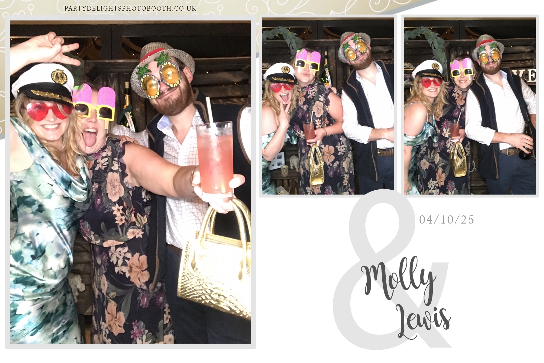 Molly & Lewis Wedding | View more photos from the event at gallery.partydelightsphotobooth.co.uk/u/PartyDelightsPhotoBooth/Molly-Lewis-Wedding