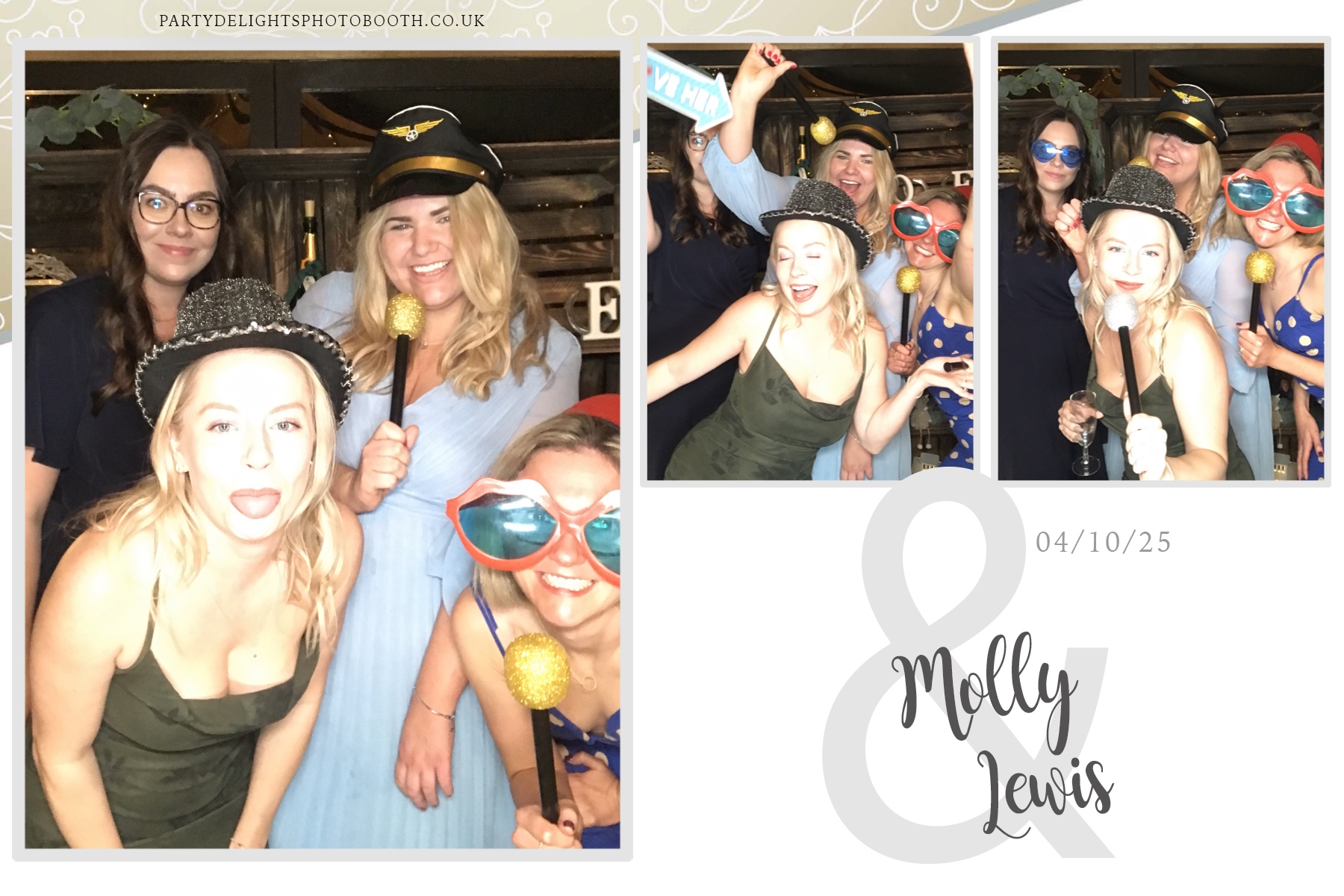 Molly & Lewis Wedding | View more photos from the event at gallery.partydelightsphotobooth.co.uk/u/PartyDelightsPhotoBooth/Molly-Lewis-Wedding