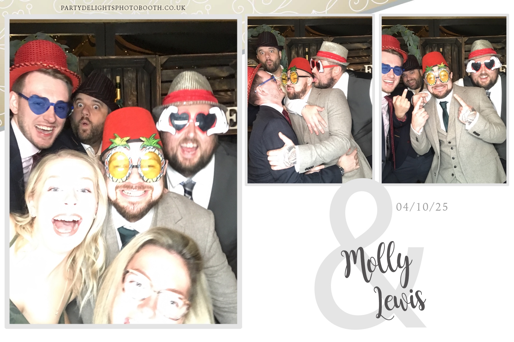 Molly & Lewis Wedding | View more photos from the event at gallery.partydelightsphotobooth.co.uk/u/PartyDelightsPhotoBooth/Molly-Lewis-Wedding