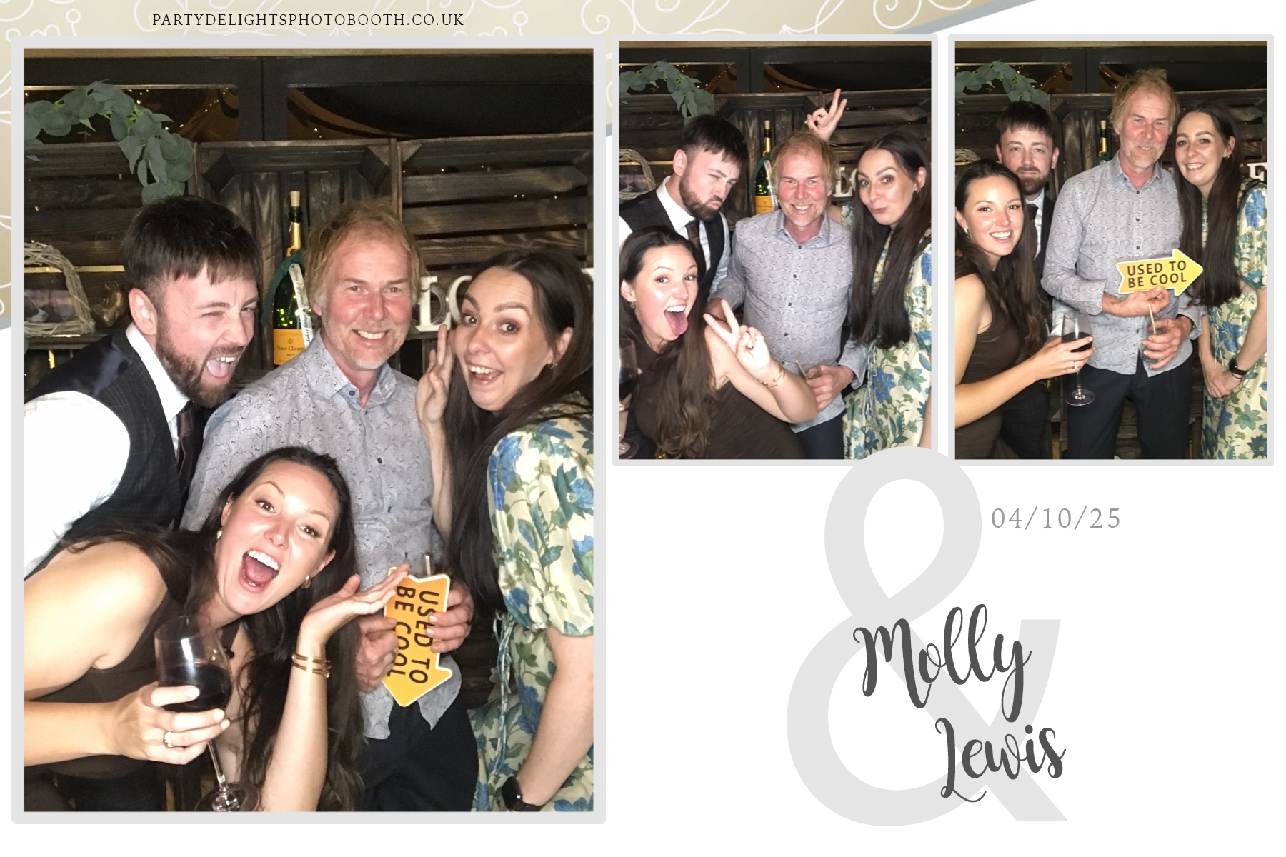 Molly & Lewis Wedding | View more photos from the event at gallery.partydelightsphotobooth.co.uk/u/PartyDelightsPhotoBooth/Molly-Lewis-Wedding
