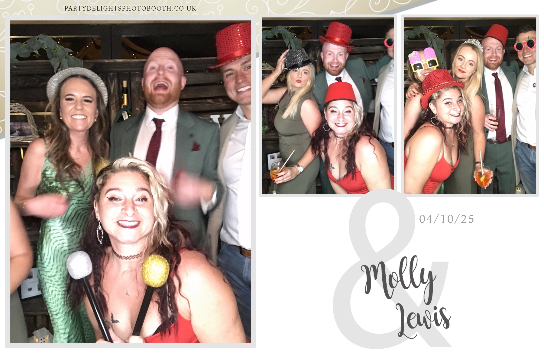 Molly & Lewis Wedding | View more photos from the event at gallery.partydelightsphotobooth.co.uk/u/PartyDelightsPhotoBooth/Molly-Lewis-Wedding