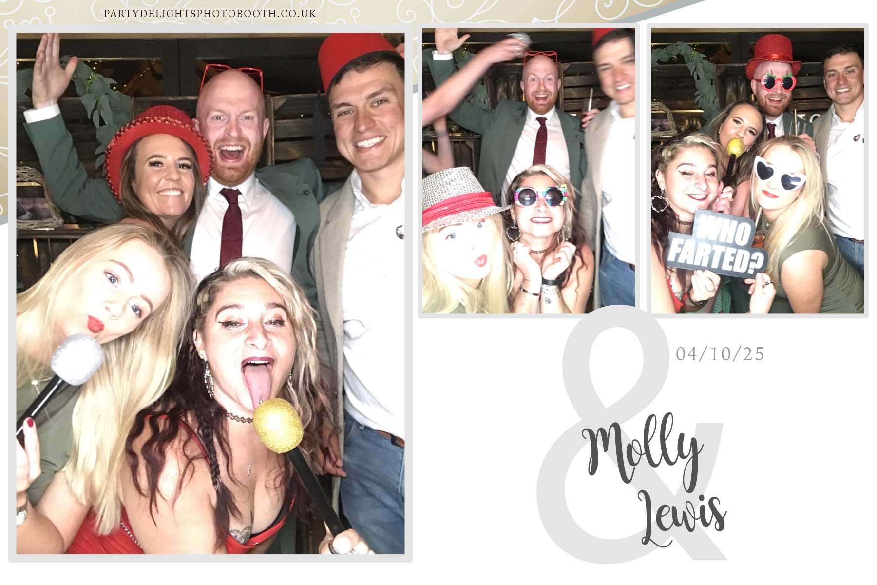 Molly & Lewis Wedding | View more photos from the event at gallery.partydelightsphotobooth.co.uk/u/PartyDelightsPhotoBooth/Molly-Lewis-Wedding