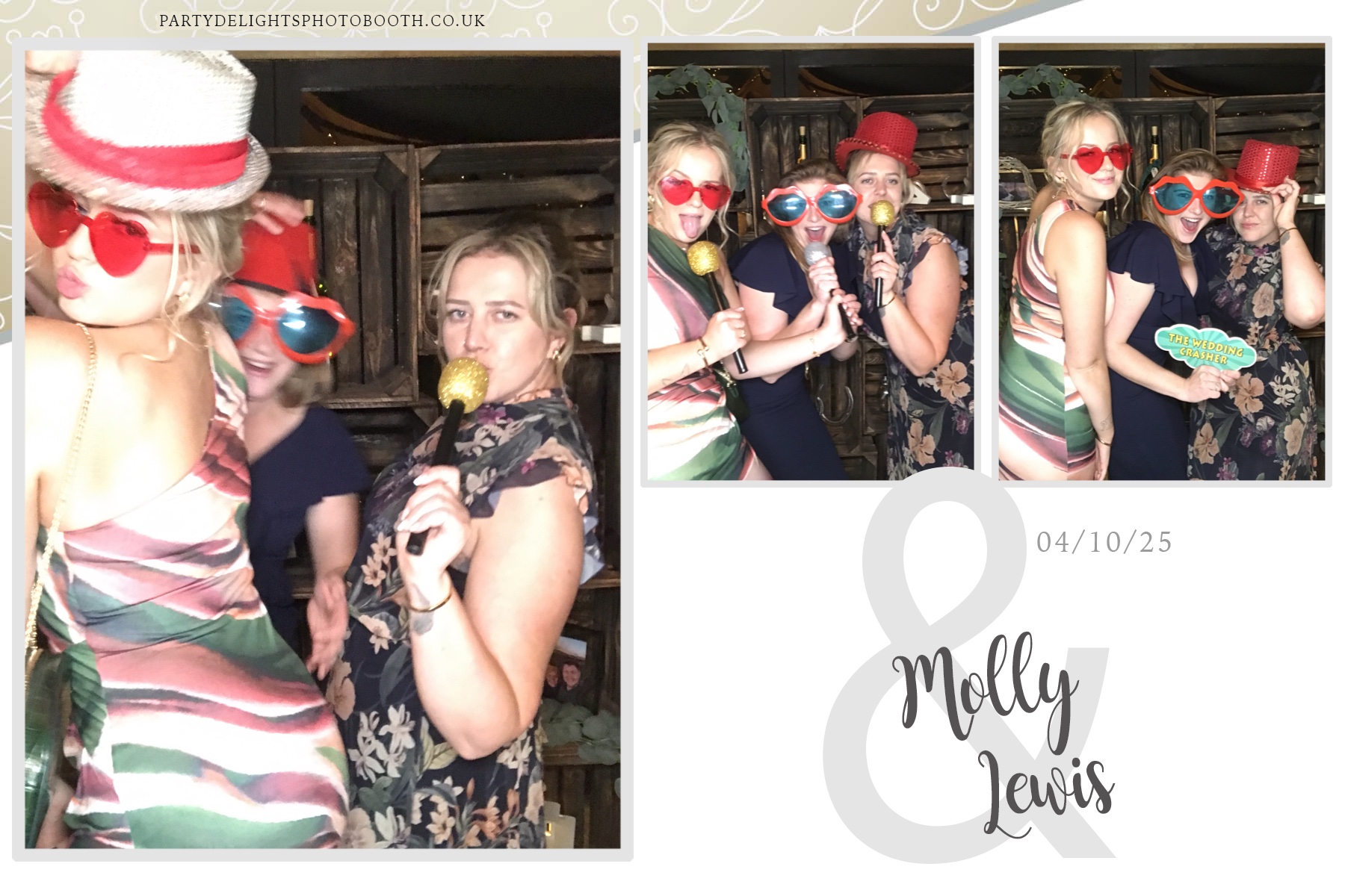 Molly & Lewis Wedding | View more photos from the event at gallery.partydelightsphotobooth.co.uk/u/PartyDelightsPhotoBooth/Molly-Lewis-Wedding