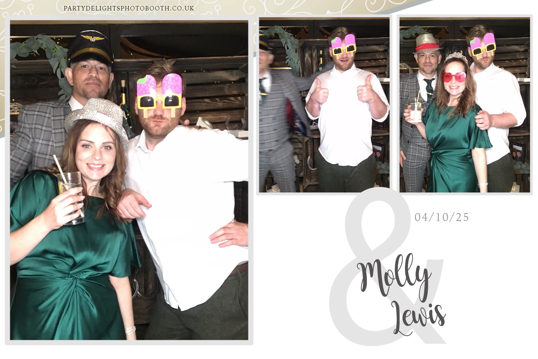 Molly & Lewis Wedding | View more photos from the event at gallery.partydelightsphotobooth.co.uk/u/PartyDelightsPhotoBooth/Molly-Lewis-Wedding