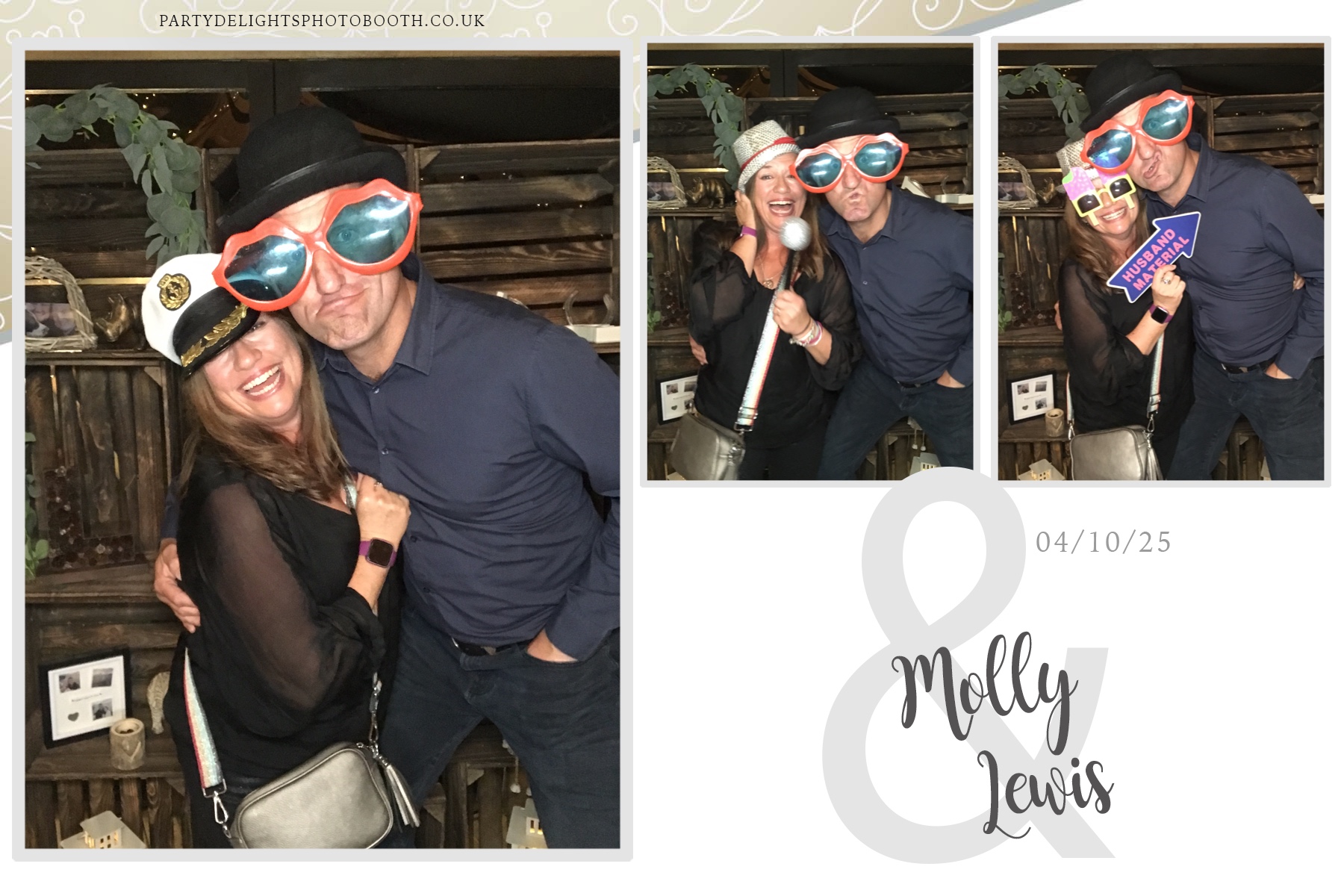 Molly & Lewis Wedding | View more photos from the event at gallery.partydelightsphotobooth.co.uk/u/PartyDelightsPhotoBooth/Molly-Lewis-Wedding