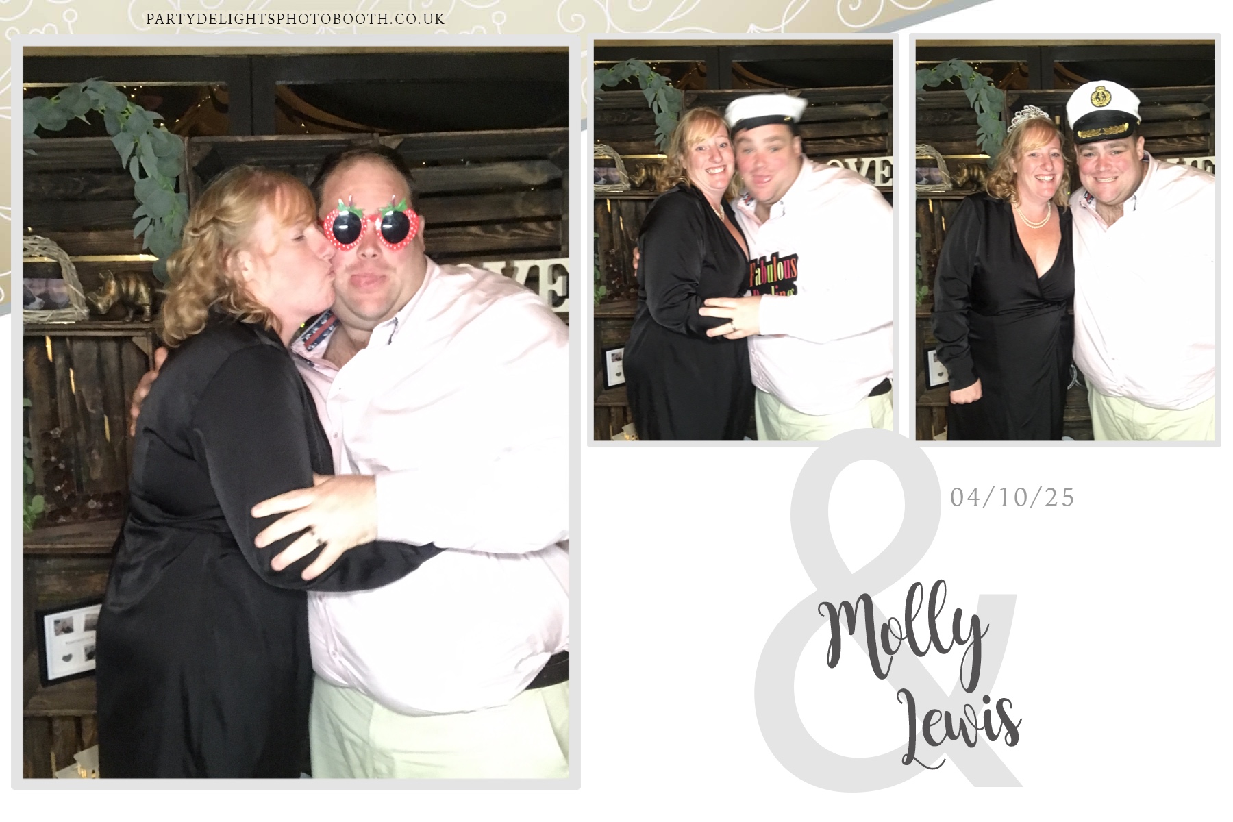 Molly & Lewis Wedding | View more photos from the event at gallery.partydelightsphotobooth.co.uk/u/PartyDelightsPhotoBooth/Molly-Lewis-Wedding