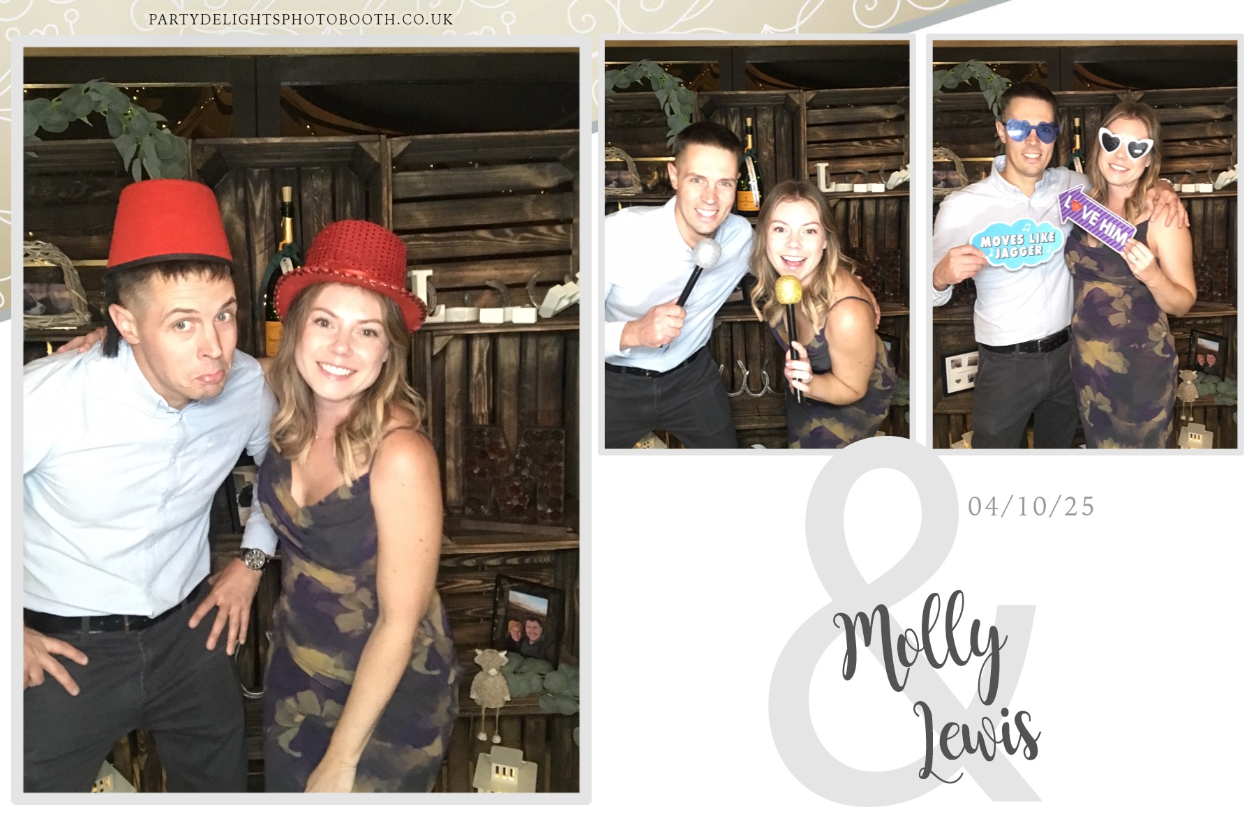 Molly & Lewis Wedding | View more photos from the event at gallery.partydelightsphotobooth.co.uk/u/PartyDelightsPhotoBooth/Molly-Lewis-Wedding