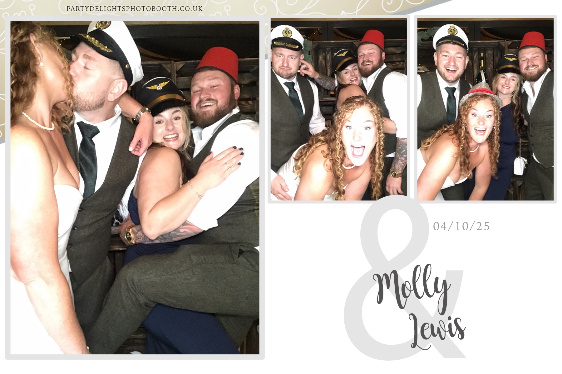 Molly & Lewis Wedding | View more photos from the event at gallery.partydelightsphotobooth.co.uk/u/PartyDelightsPhotoBooth/Molly-Lewis-Wedding