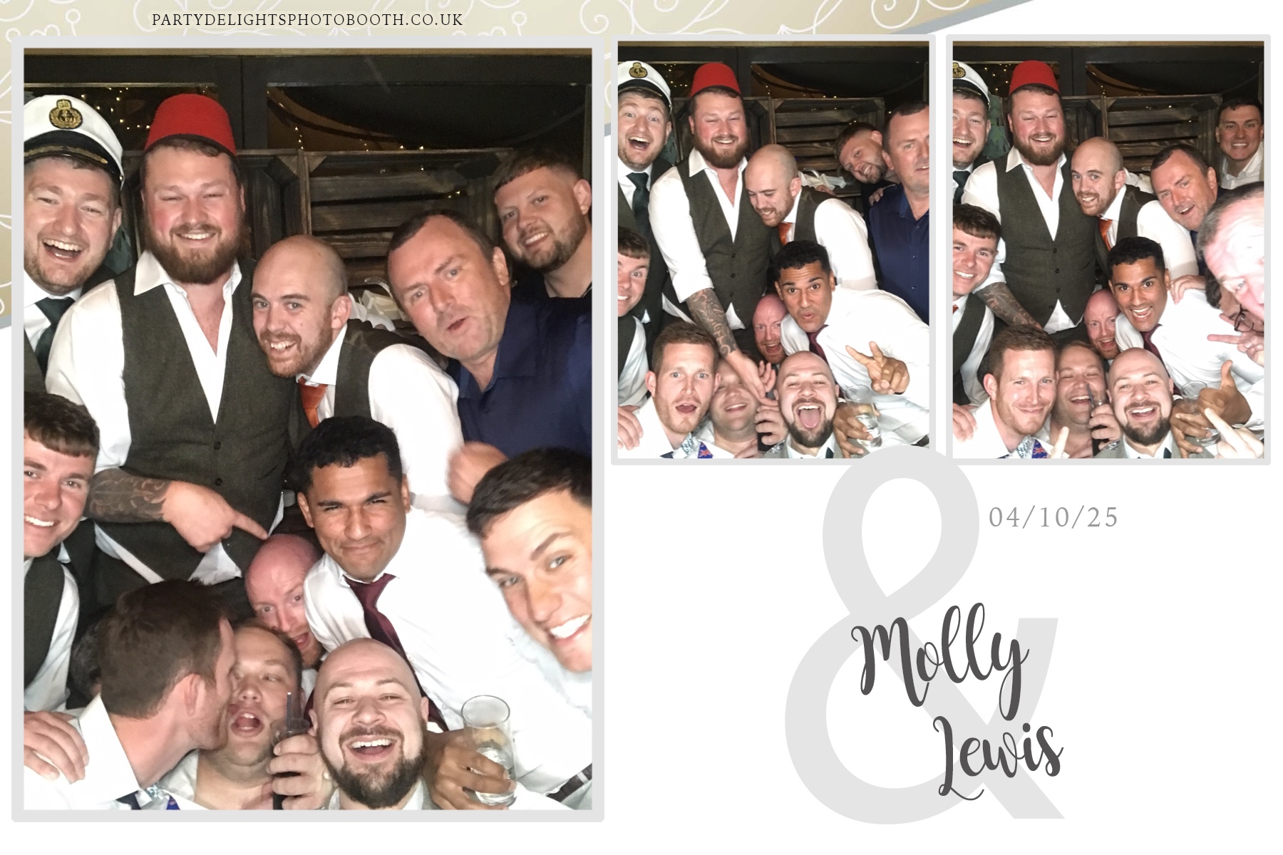 Molly & Lewis Wedding | View more photos from the event at gallery.partydelightsphotobooth.co.uk/u/PartyDelightsPhotoBooth/Molly-Lewis-Wedding