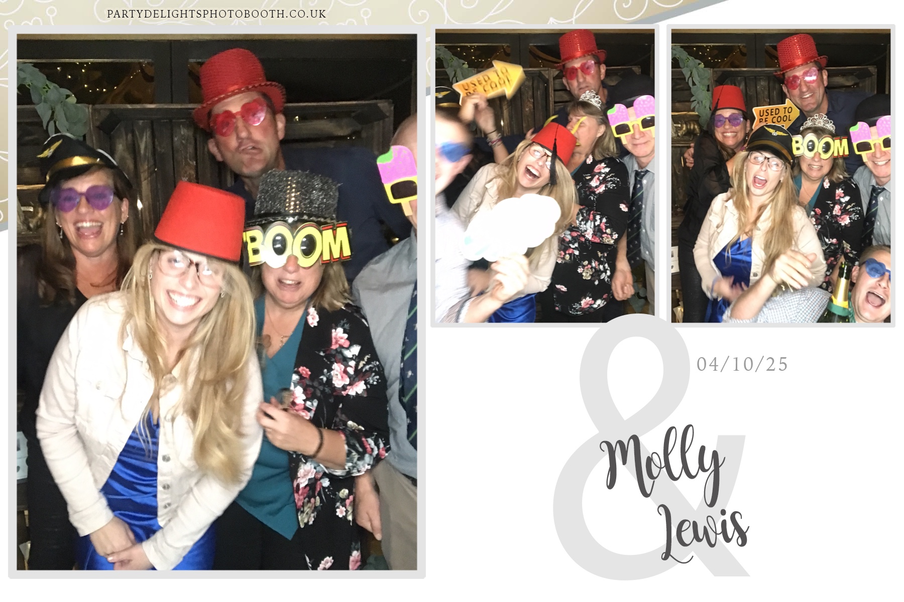 Molly & Lewis Wedding | View more photos from the event at gallery.partydelightsphotobooth.co.uk/u/PartyDelightsPhotoBooth/Molly-Lewis-Wedding