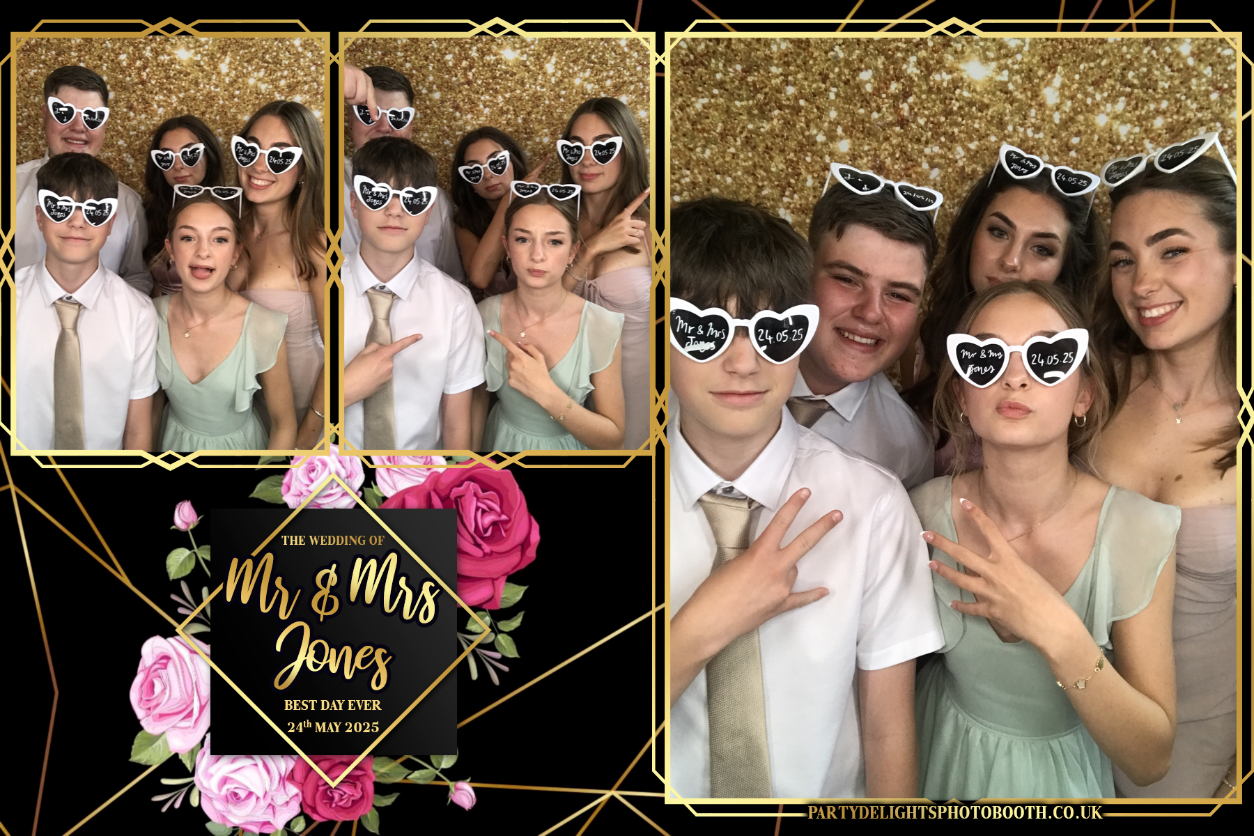 Mr & Mrs Jones Wedding | View more photos from the event at gallery.partydelightsphotobooth.co.uk/u/PartyDelightsPhotoBooth/Mr-Mrs-Jones-Wedding