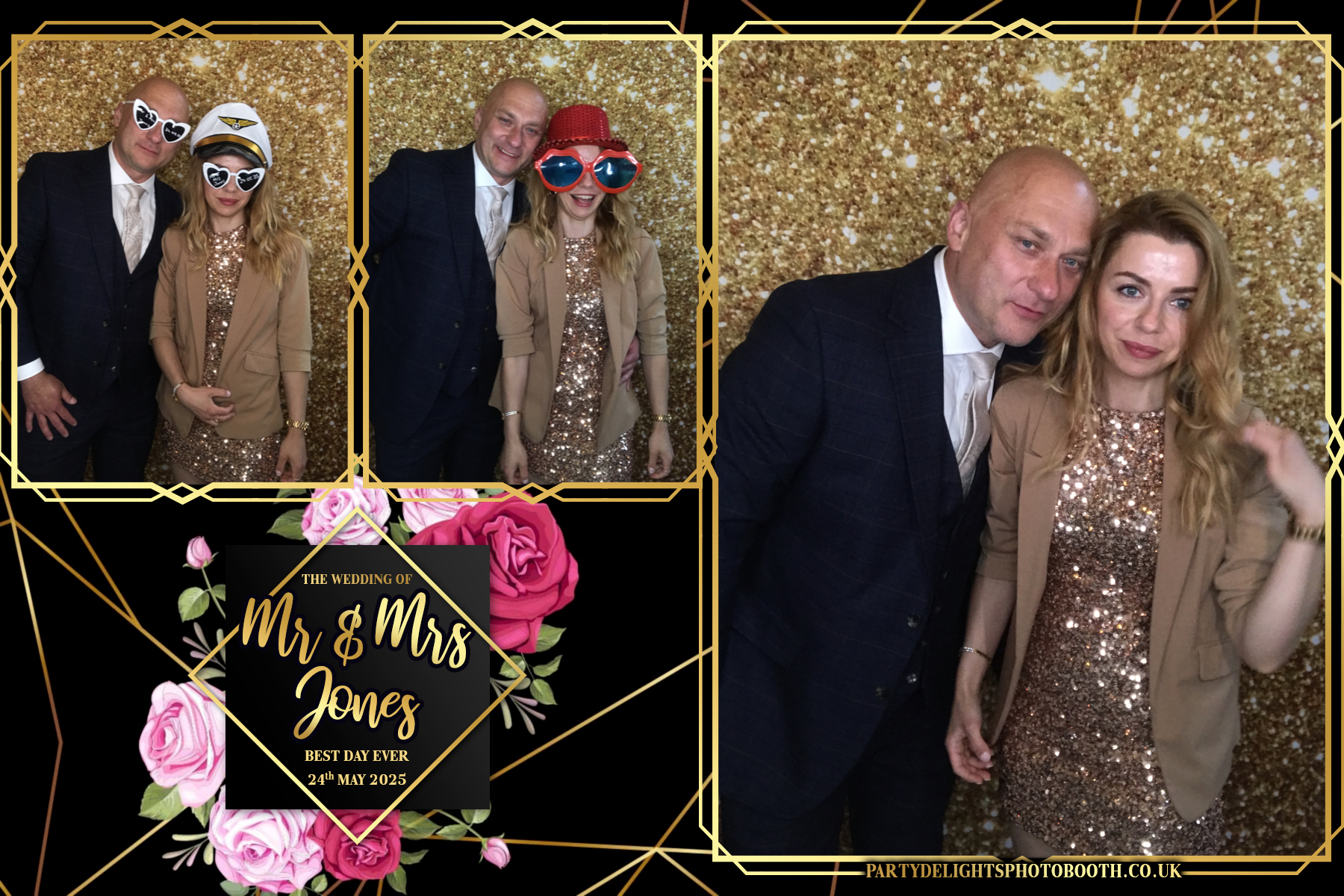 Mr & Mrs Jones Wedding | View more photos from the event at gallery.partydelightsphotobooth.co.uk/u/PartyDelightsPhotoBooth/Mr-Mrs-Jones-Wedding