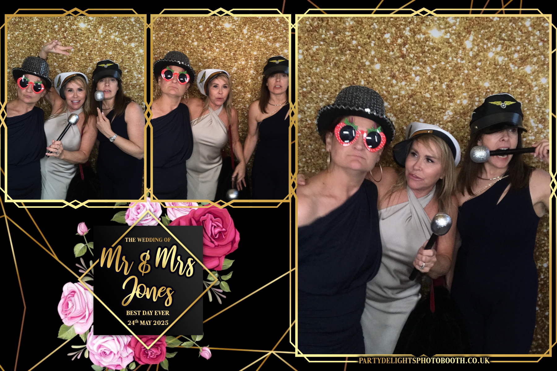 Mr & Mrs Jones Wedding | View more photos from the event at gallery.partydelightsphotobooth.co.uk/u/PartyDelightsPhotoBooth/Mr-Mrs-Jones-Wedding