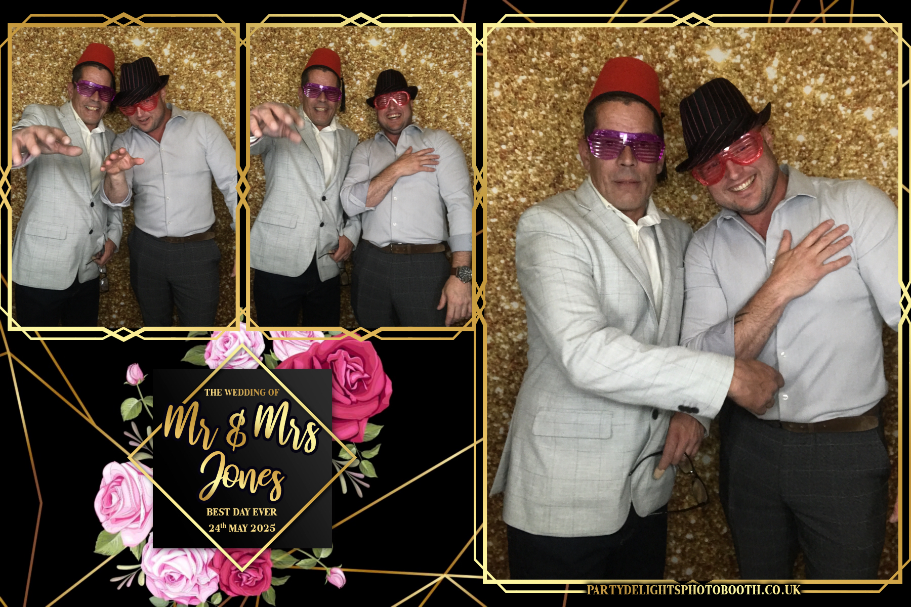 Mr & Mrs Jones Wedding | View more photos from the event at gallery.partydelightsphotobooth.co.uk/u/PartyDelightsPhotoBooth/Mr-Mrs-Jones-Wedding