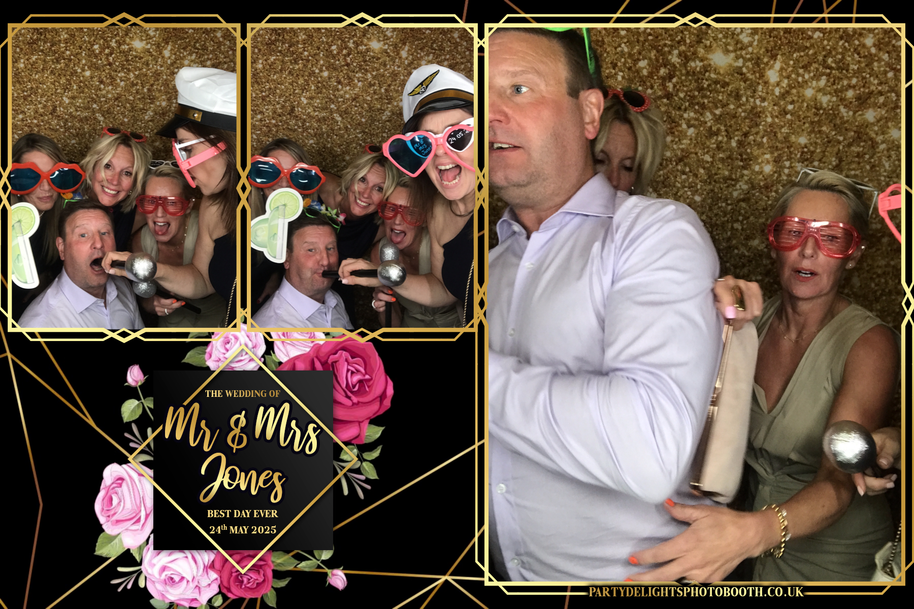 Mr & Mrs Jones Wedding | View more photos from the event at gallery.partydelightsphotobooth.co.uk/u/PartyDelightsPhotoBooth/Mr-Mrs-Jones-Wedding