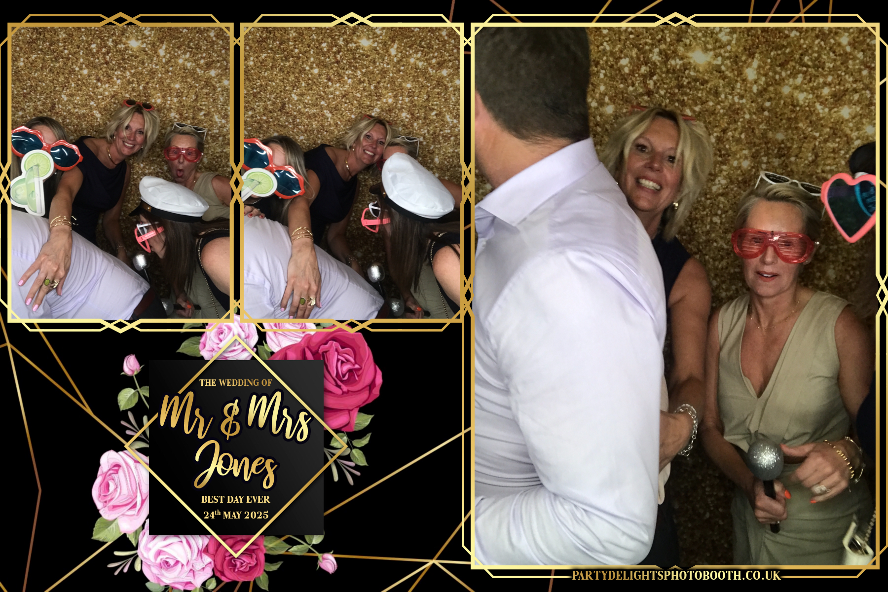 Mr & Mrs Jones Wedding | View more photos from the event at gallery.partydelightsphotobooth.co.uk/u/PartyDelightsPhotoBooth/Mr-Mrs-Jones-Wedding
