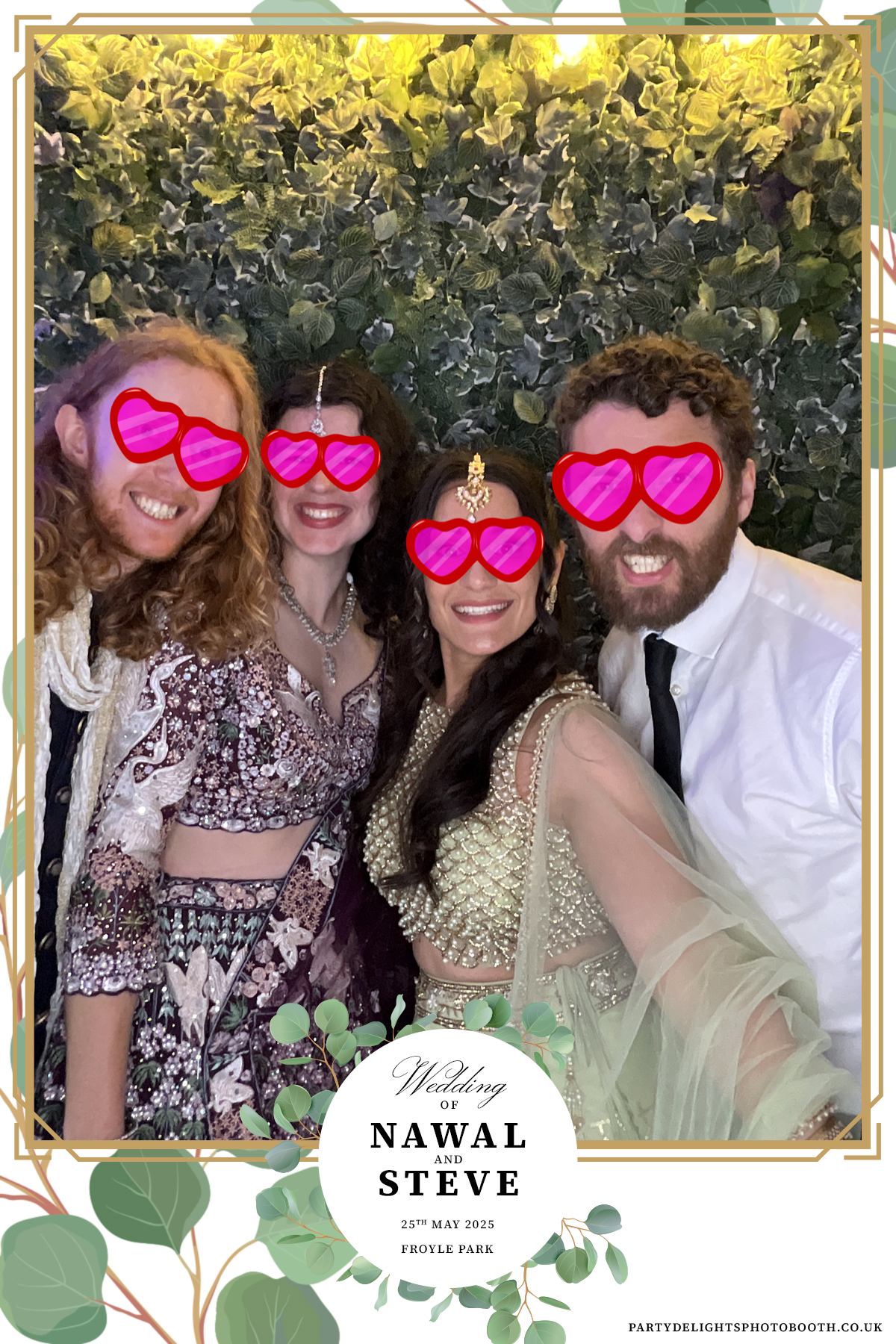 Nawal and Steve’s wedding | View more photos from the event at gallery.partydelightsphotobooth.co.uk/u/PartyDelightsPhotoBooth/Nawal-and-Steve’s-wedding
