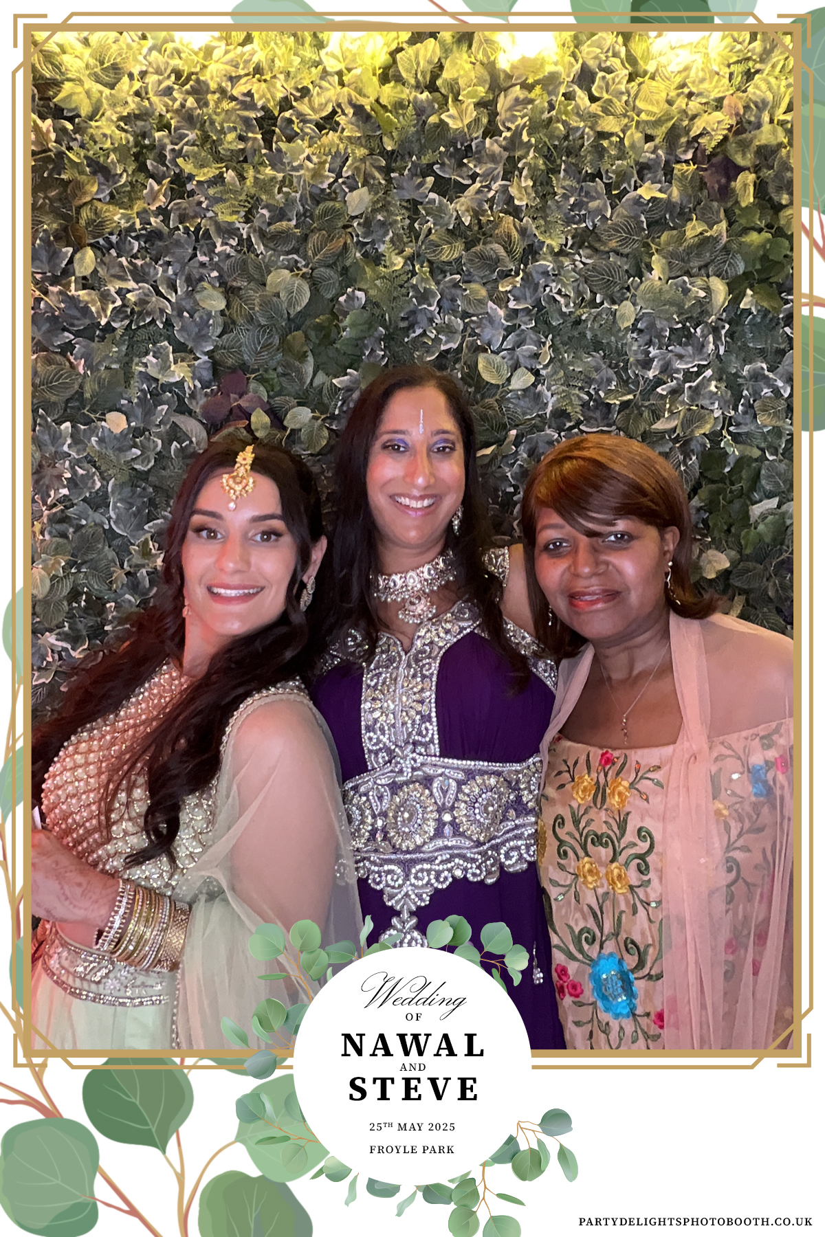 Nawal and Steve’s wedding | View more photos from the event at gallery.partydelightsphotobooth.co.uk/u/PartyDelightsPhotoBooth/Nawal-and-Steve’s-wedding