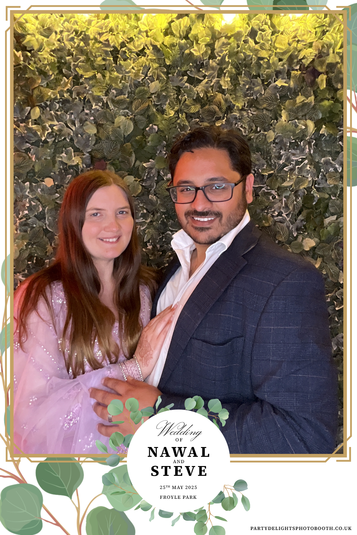 Nawal and Steve’s wedding | View more photos from the event at gallery.partydelightsphotobooth.co.uk/u/PartyDelightsPhotoBooth/Nawal-and-Steve’s-wedding
