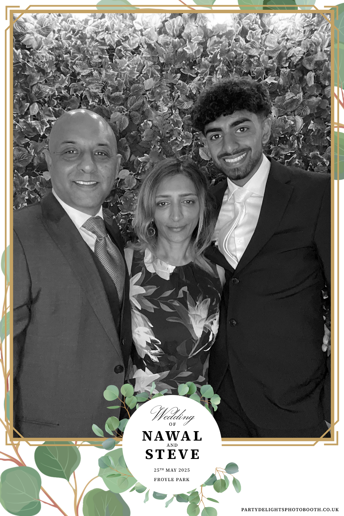 Nawal and Steve’s wedding | View more photos from the event at gallery.partydelightsphotobooth.co.uk/u/PartyDelightsPhotoBooth/Nawal-and-Steve’s-wedding