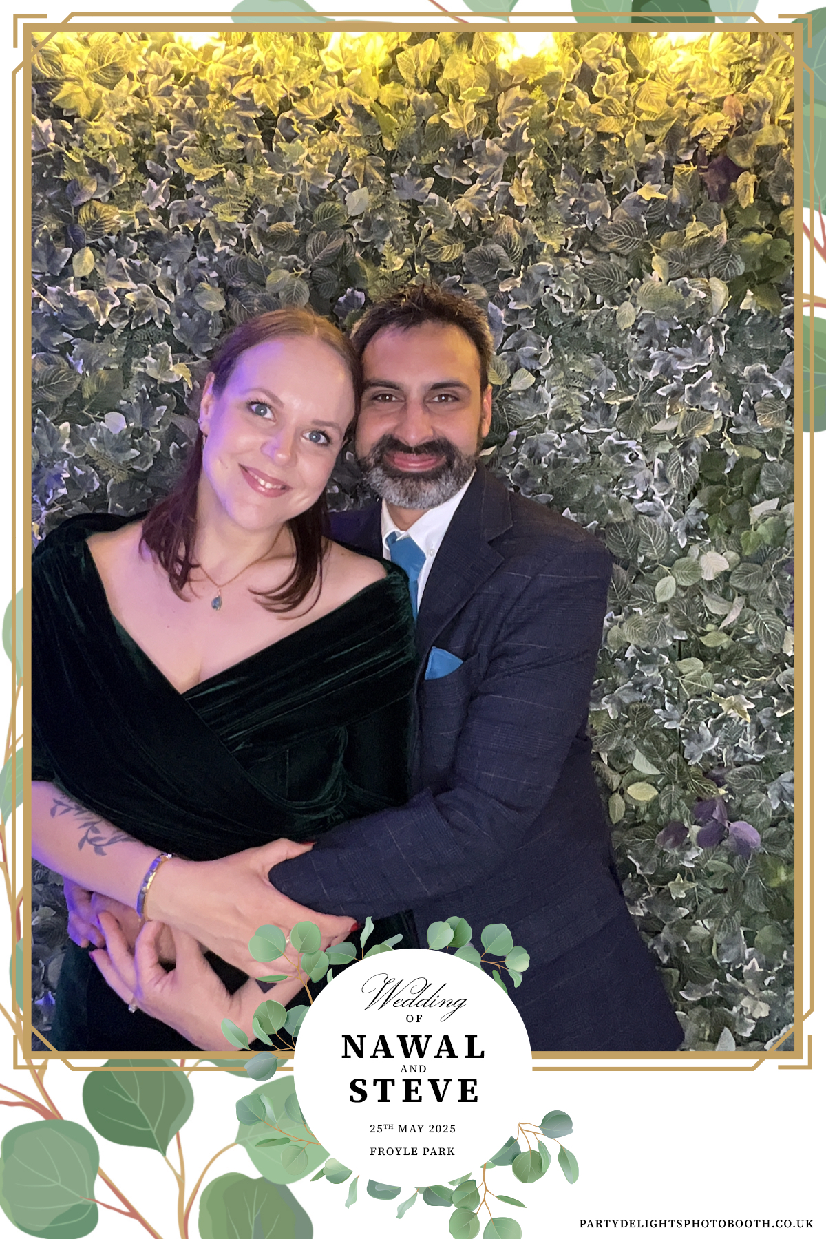 Nawal and Steve’s wedding | View more photos from the event at gallery.partydelightsphotobooth.co.uk/u/PartyDelightsPhotoBooth/Nawal-and-Steve’s-wedding